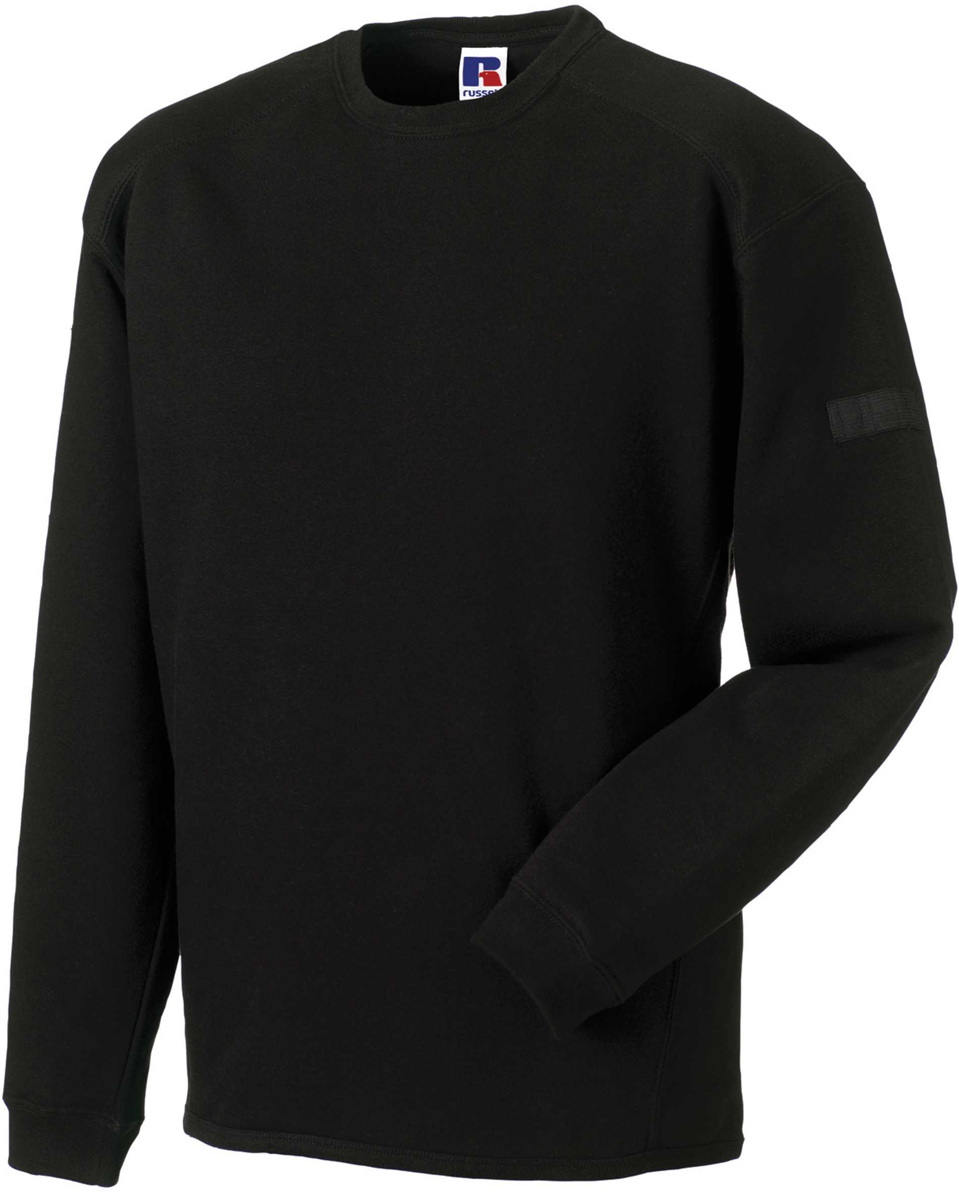 Sudadera Heavy Duty cuello redondo Black