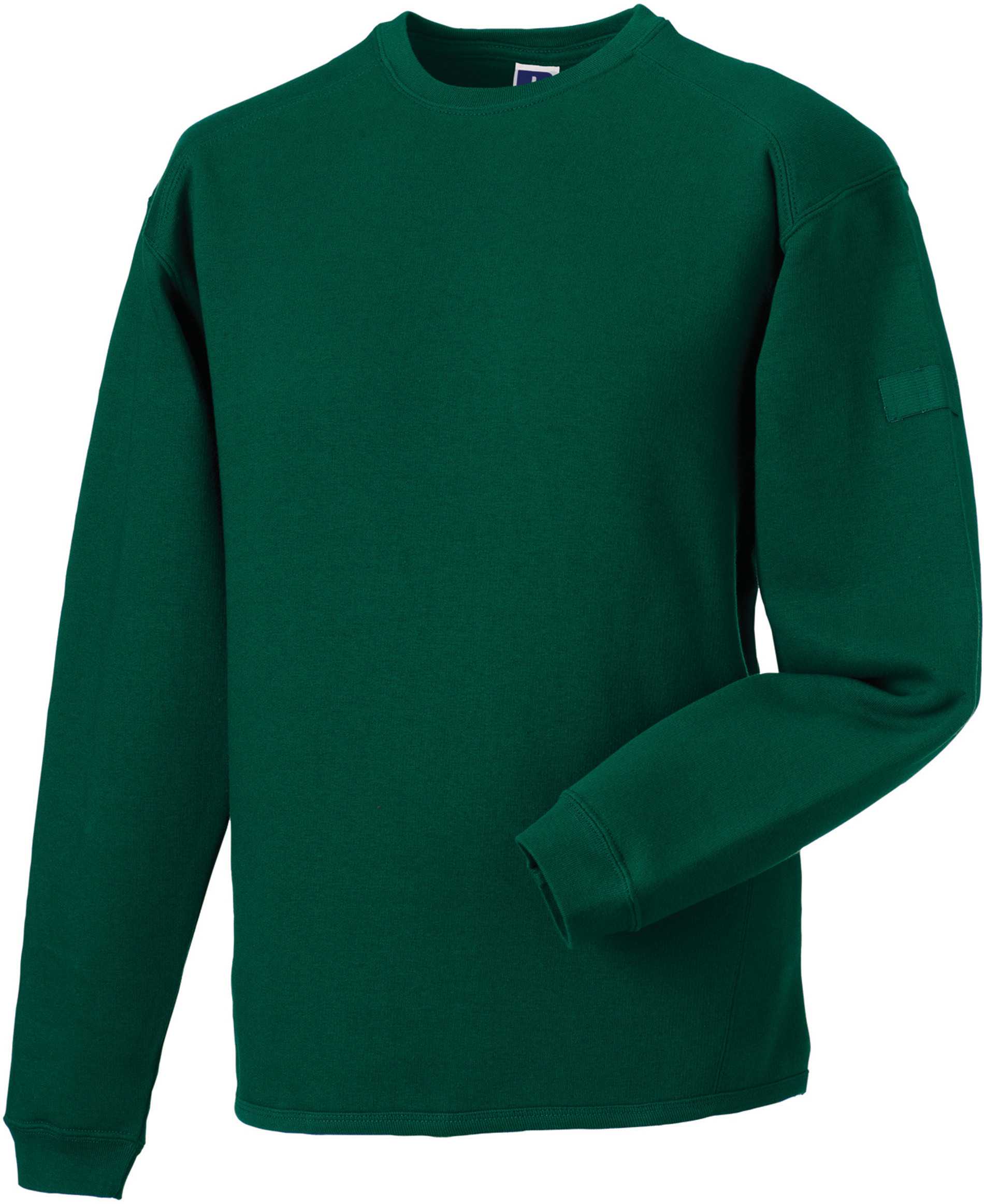 Sudadera Heavy Duty cuello redondo Bottle Green