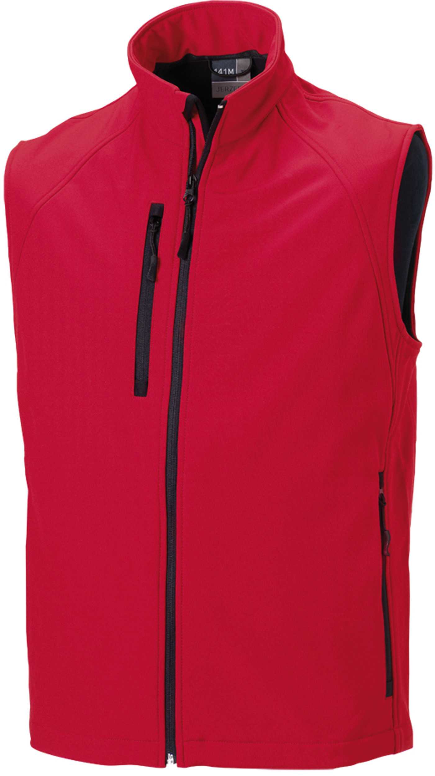 Chaleco Softshell hombre Classic Red