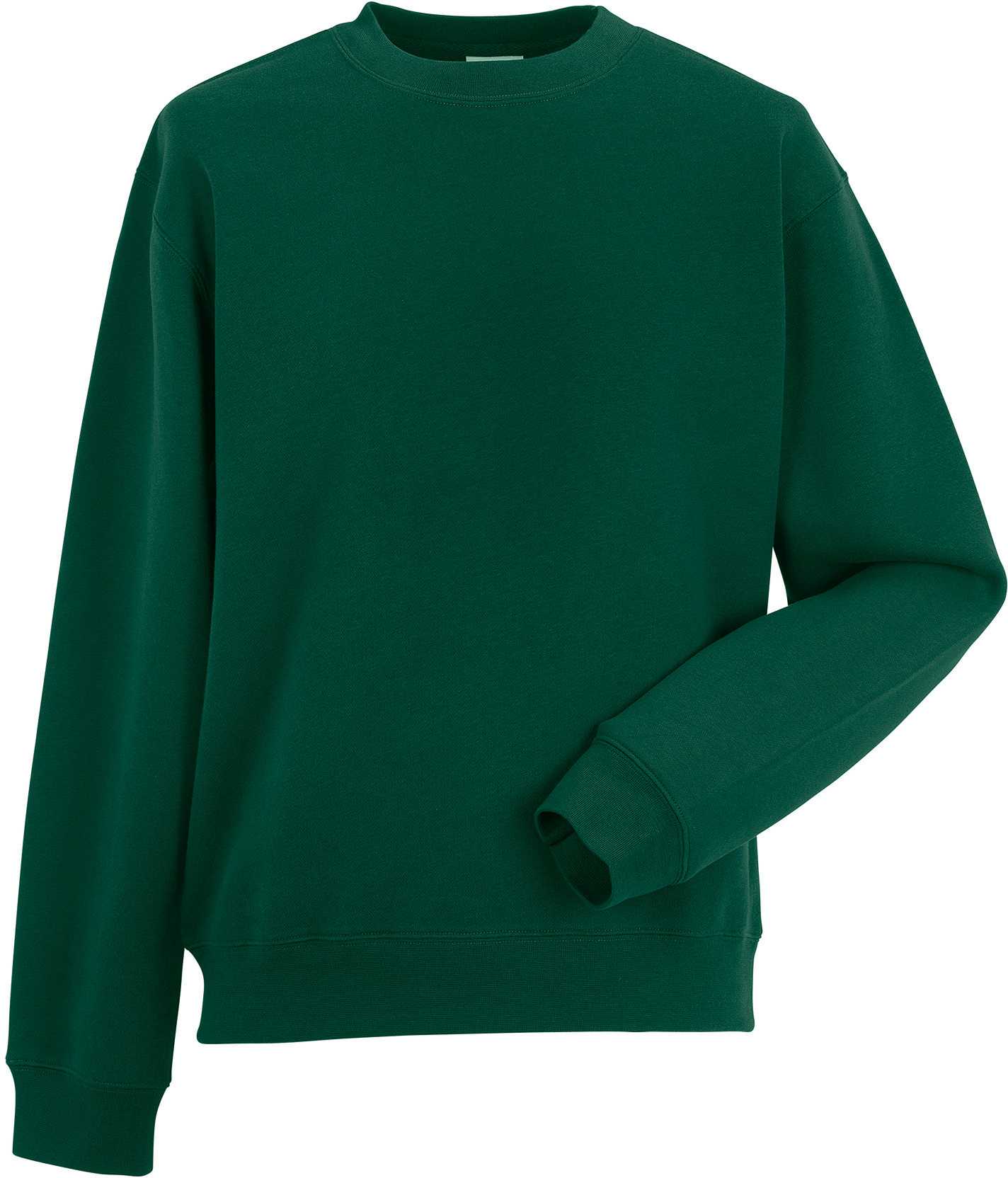 Sudadera Authentic cuello redondo Bottle Green