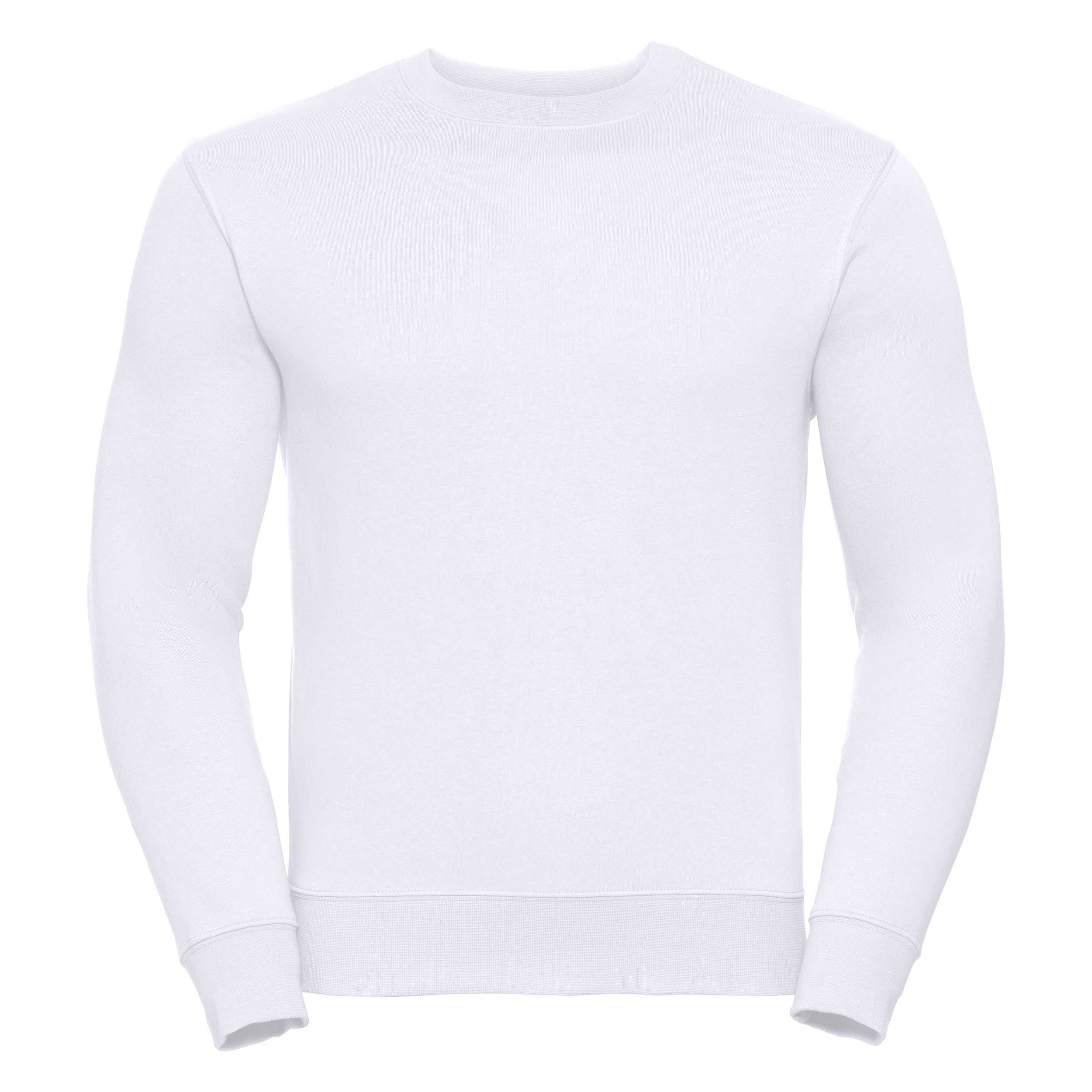 Sudadera Authentic cuello redondo White