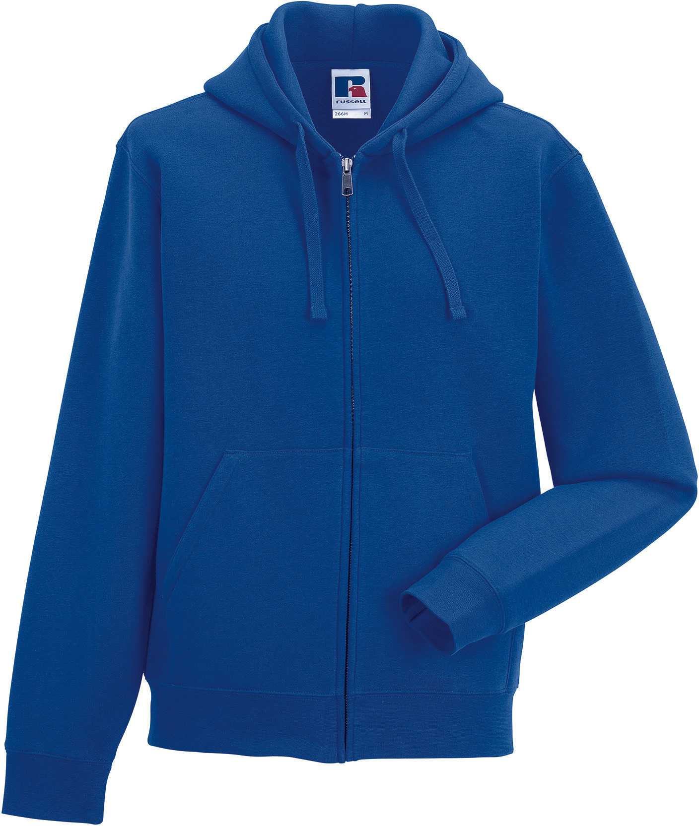 Sudadera Authentic con cremallera y capucha Bright Royal