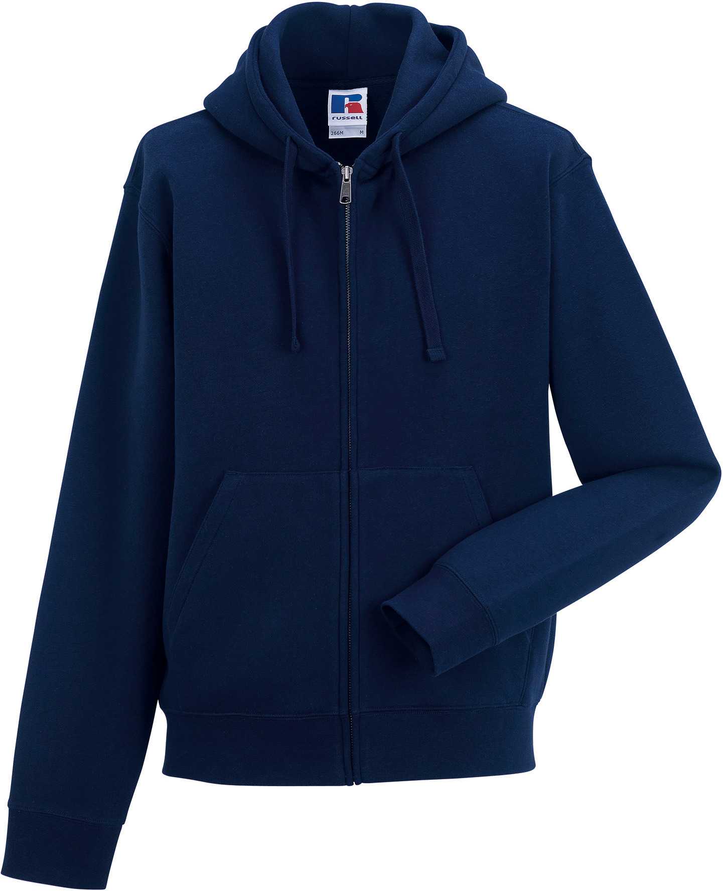 Sudadera Authentic con cremallera y capucha French Navy