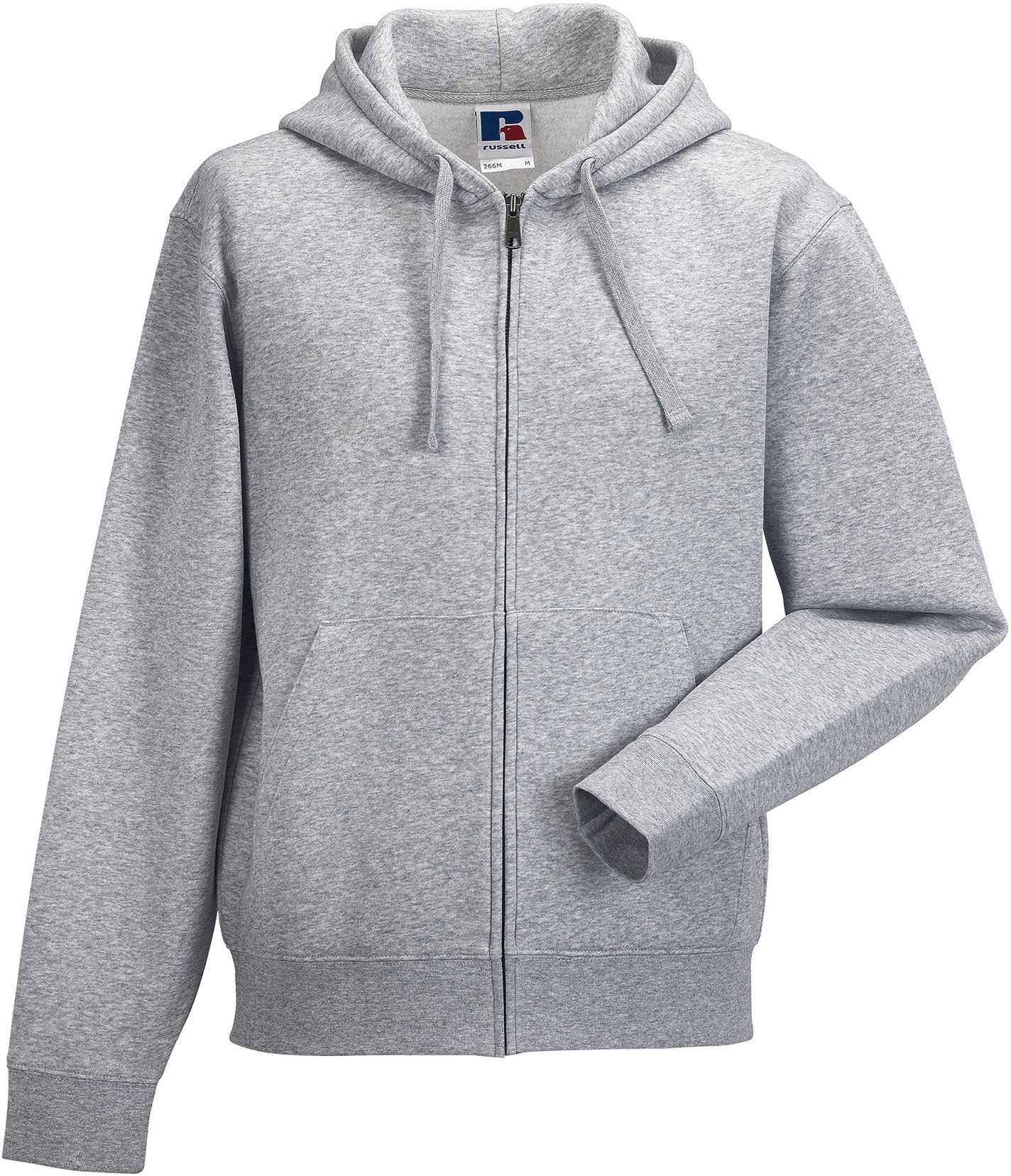 Sudadera Authentic con cremallera y capucha Light Oxford