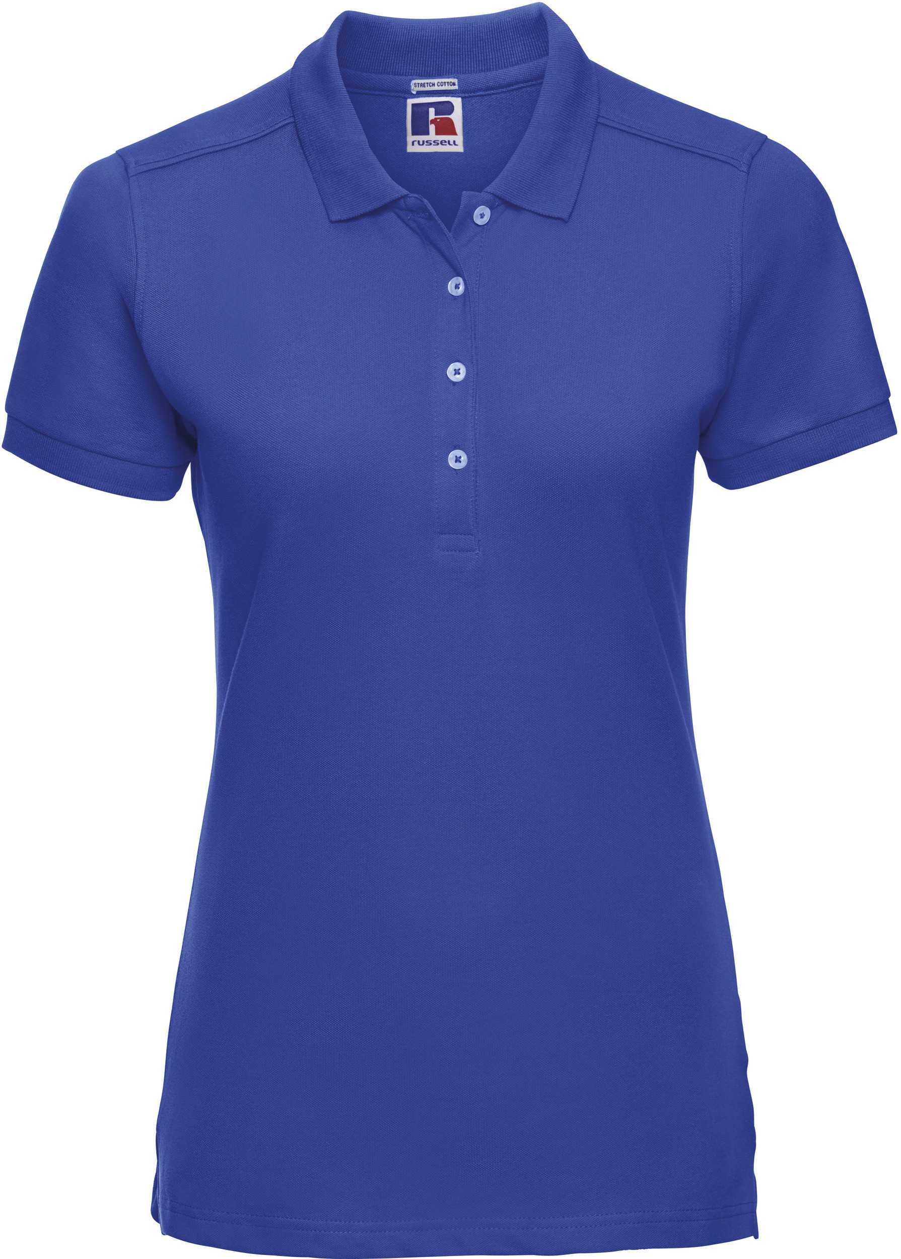 Polo Stretch mujer Azure blue