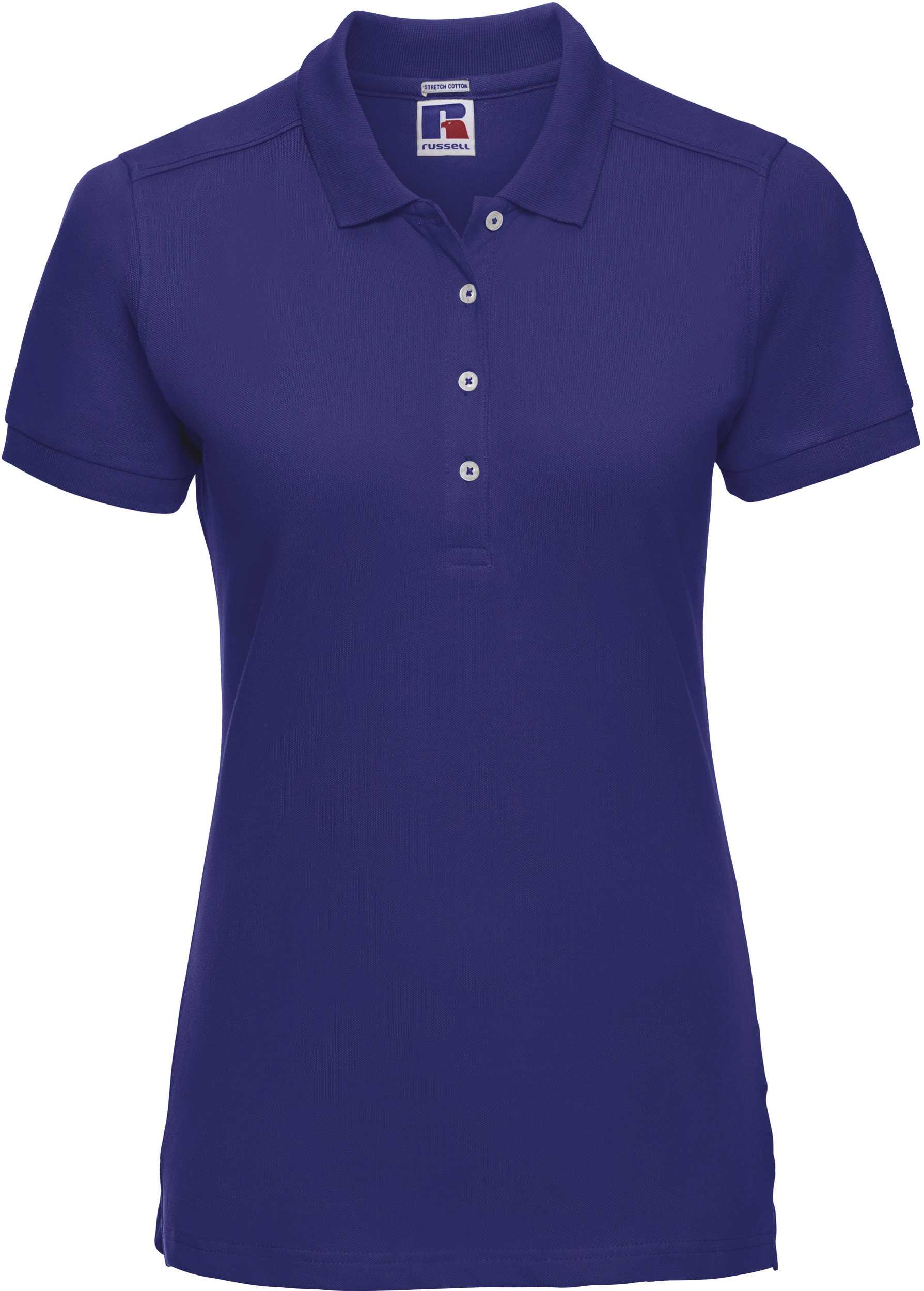 Polo Stretch mujer Bright Royal