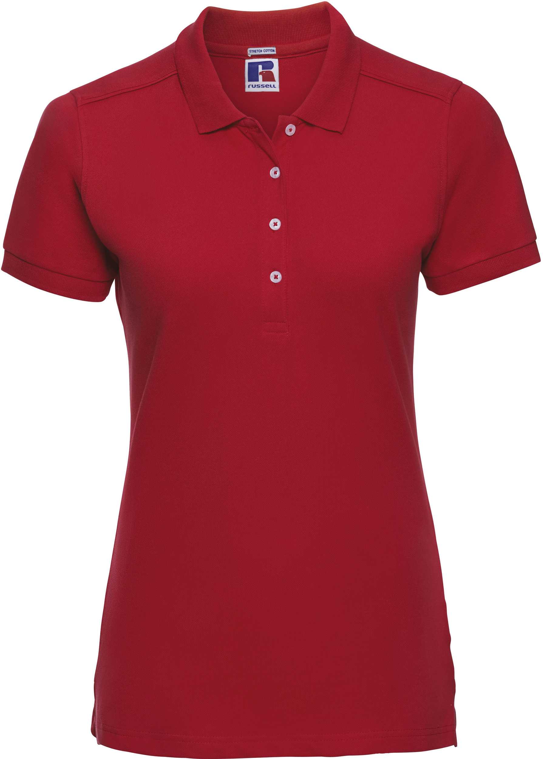 Polo Stretch mujer Classic Red