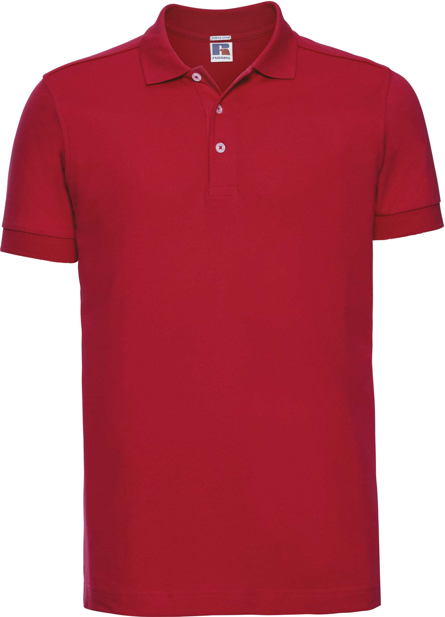 Polo Stretch hombre Classic Red