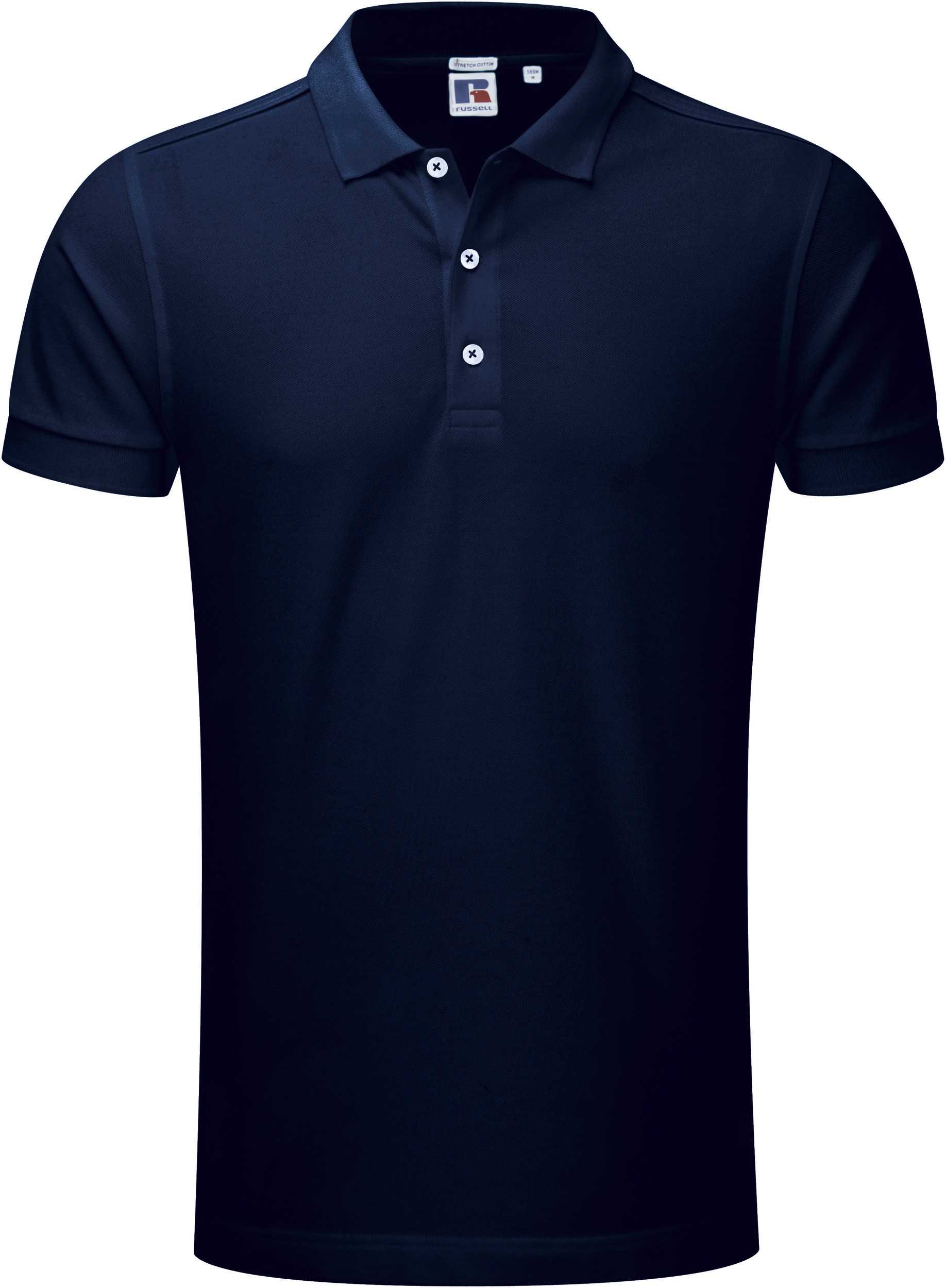Polo Stretch hombre French Navy