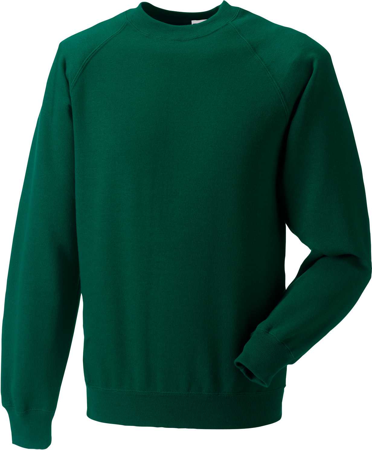 Sudadera Classic cuello redondo Bottle Green