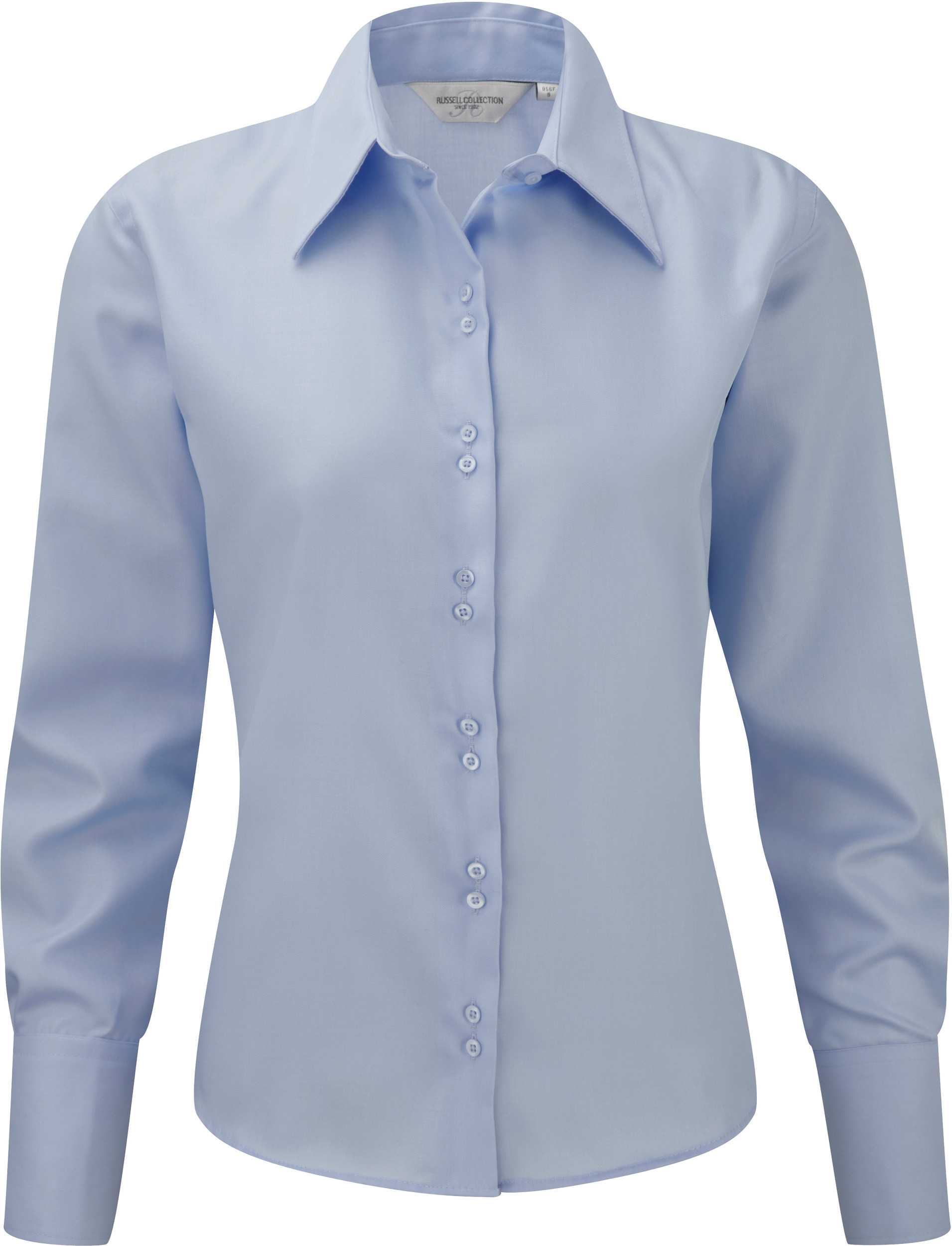 Camisa Non-Iron manga larga mujer Bright Sky