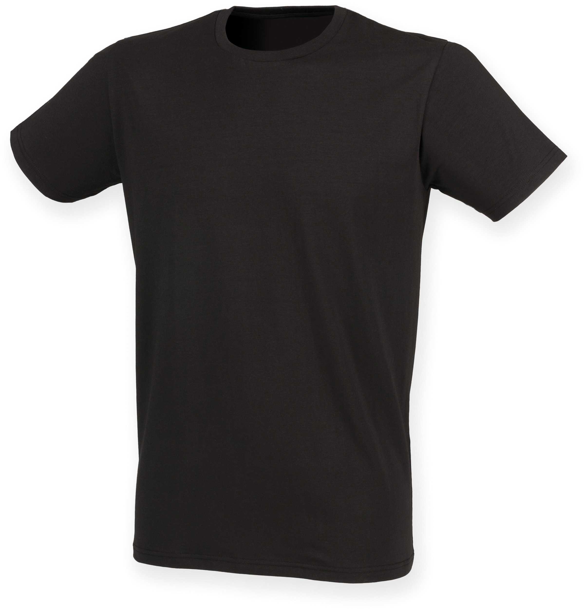 Camiseta Feel Good cuello redondo hombre Black