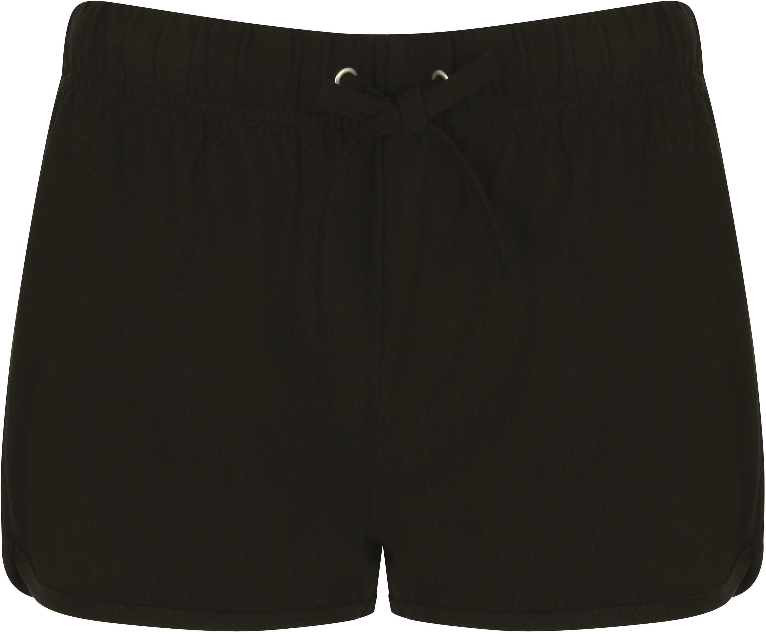 Short Retro mujer Black / Black
