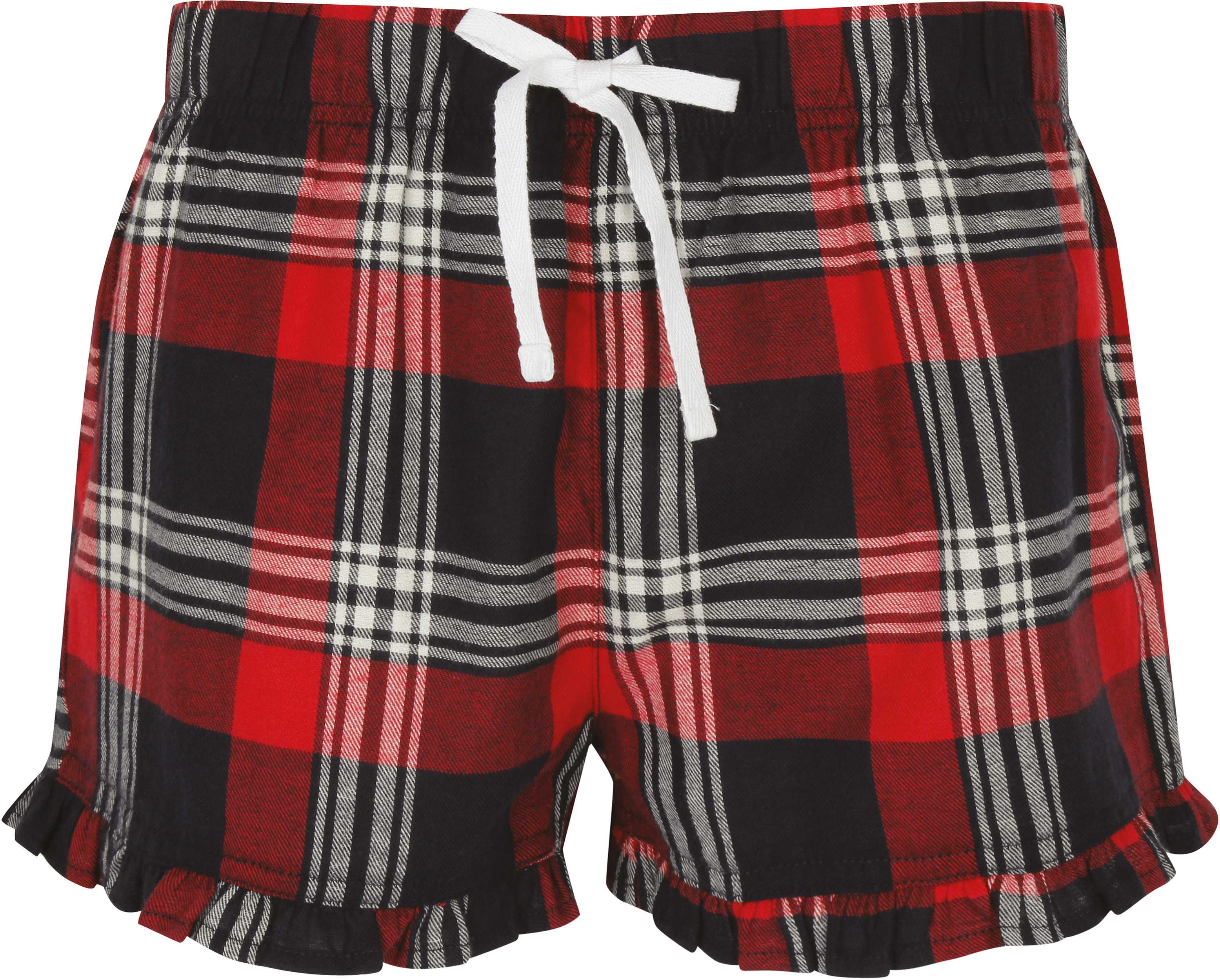 Short Tartán mujer Red / Navy Check