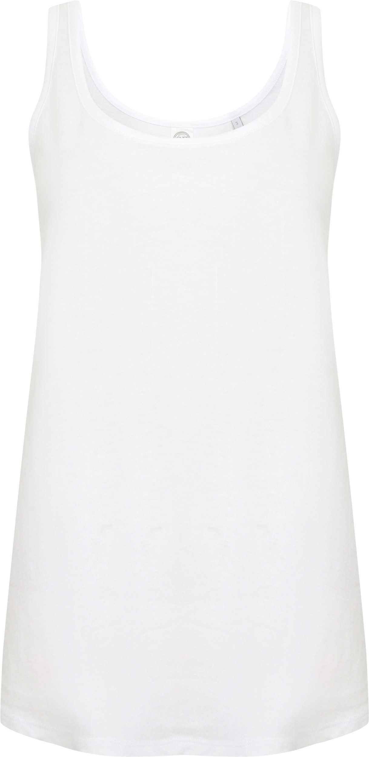 Camiseta tirantes mujer White