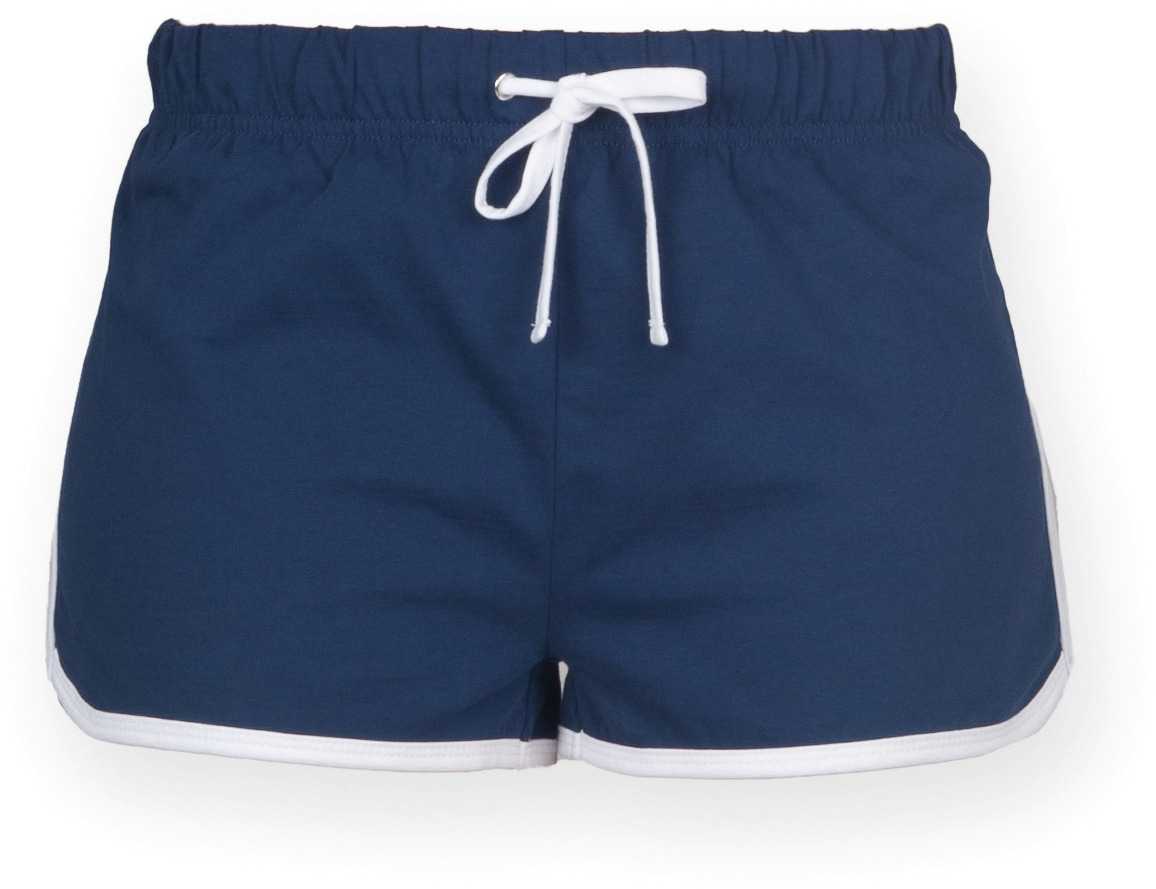 Short Retro niños Navy / White