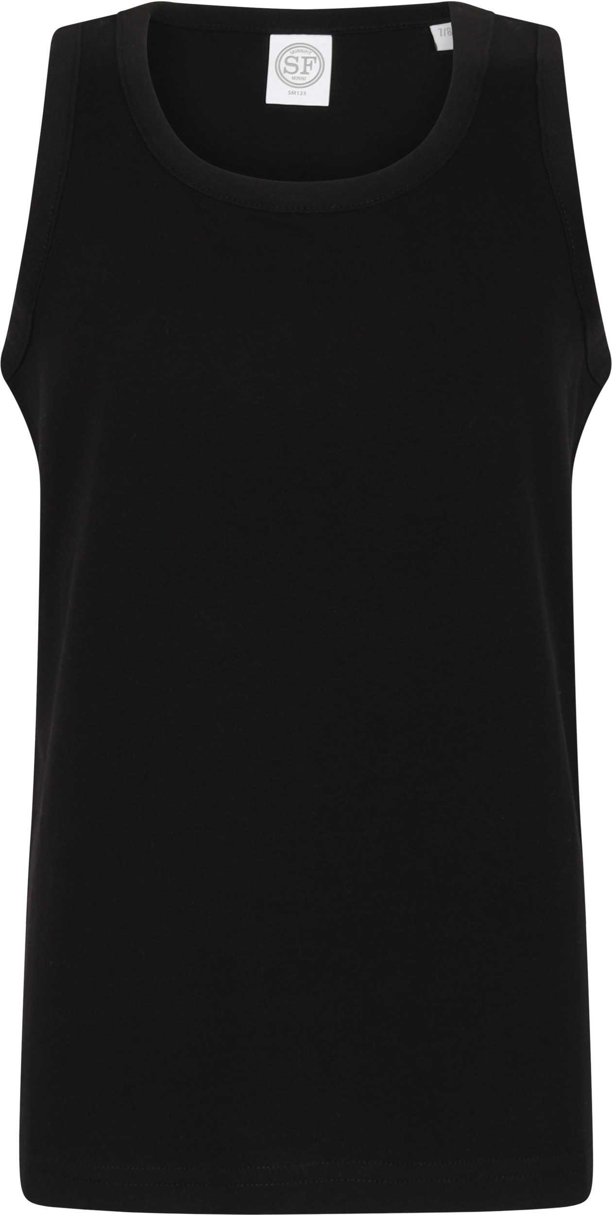 CAMISETA TIRANTES STRETCH niños Black