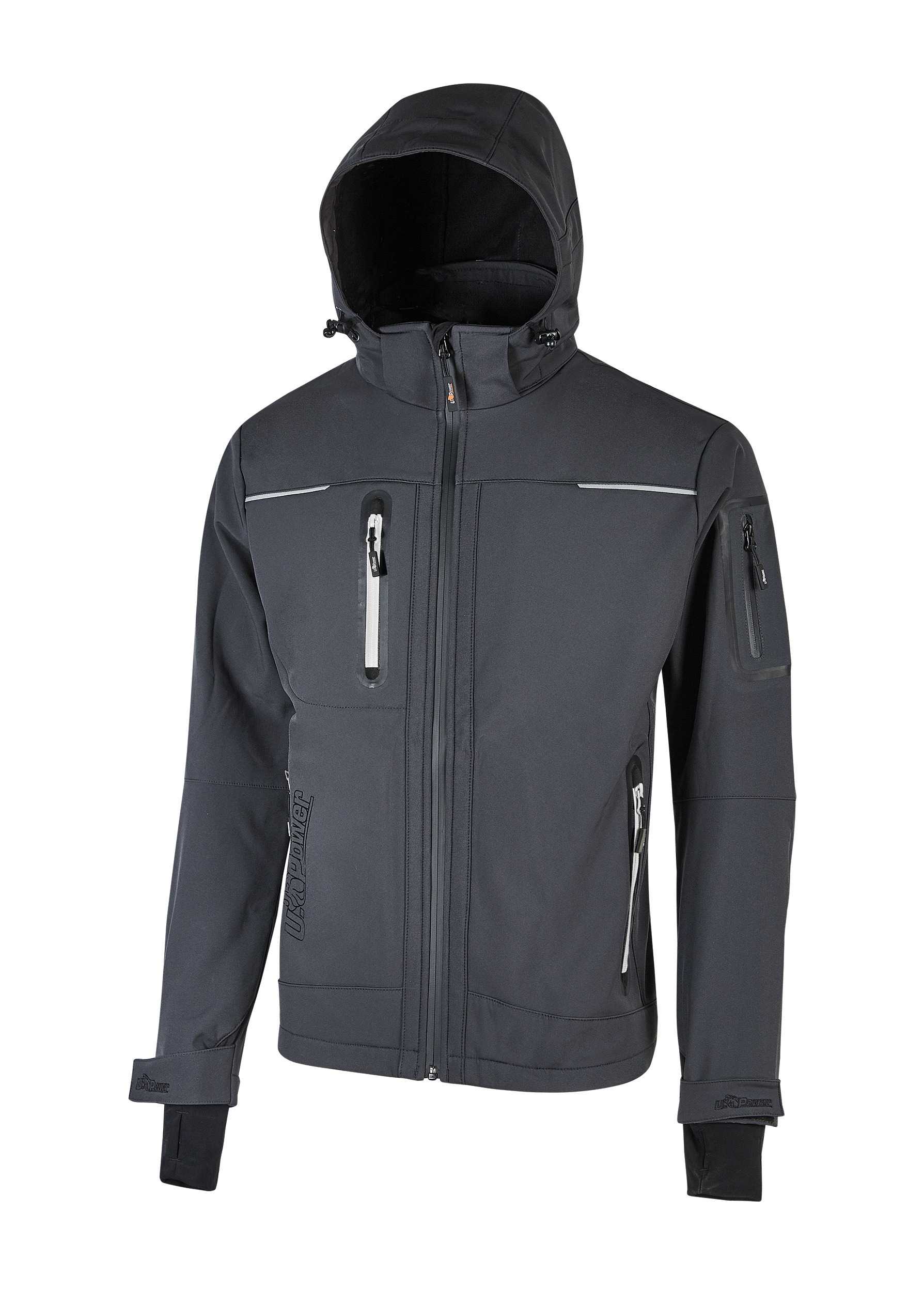 Chaqueta softshell Space Asphalt Grey
