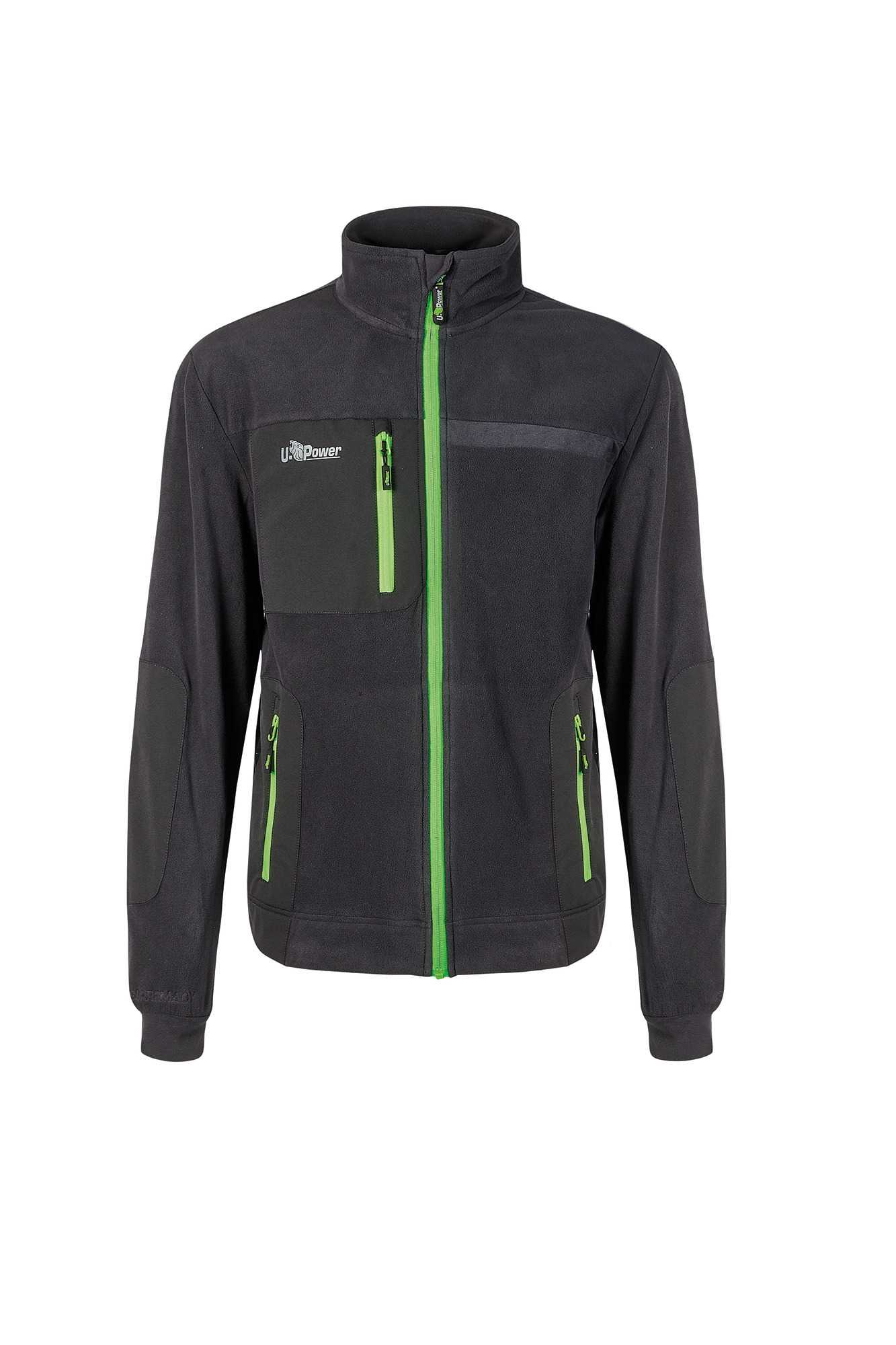 Sudadera con cremallera Venus<br/> Asphalt Grey Green
