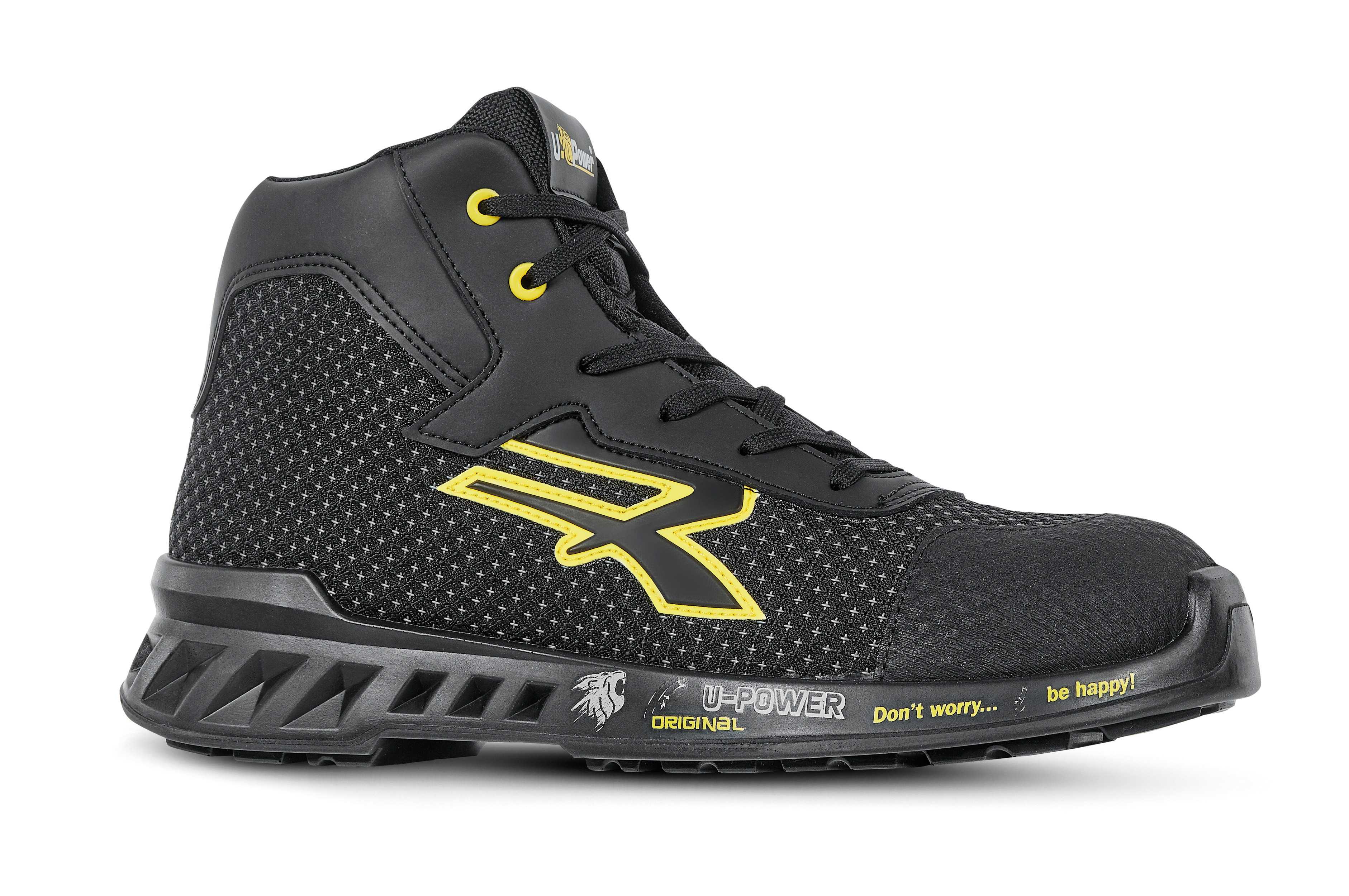 Calzado de seguridad Joe Black / Yellow