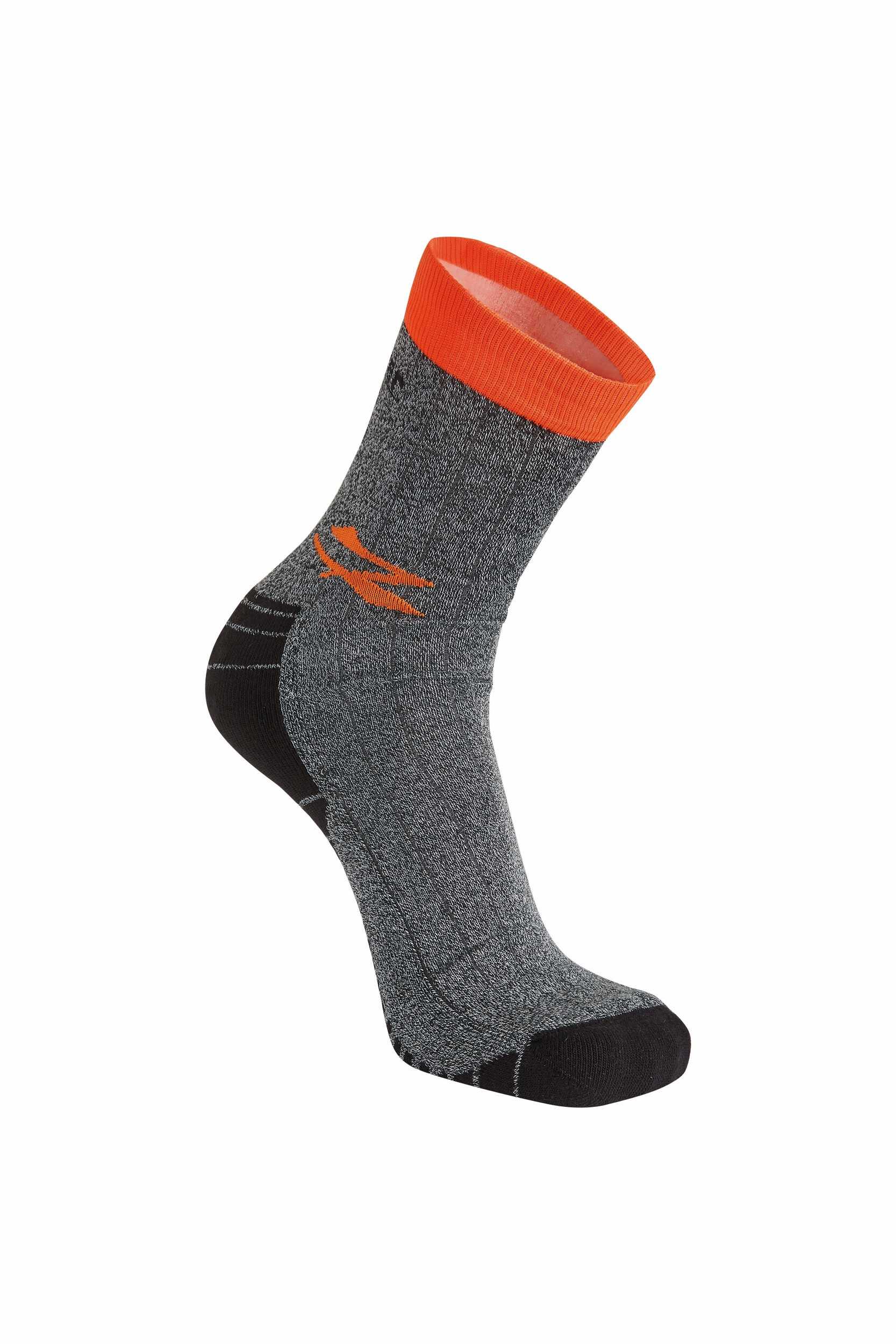 Calcetines Giady - pack de dos pares Orange Fluo