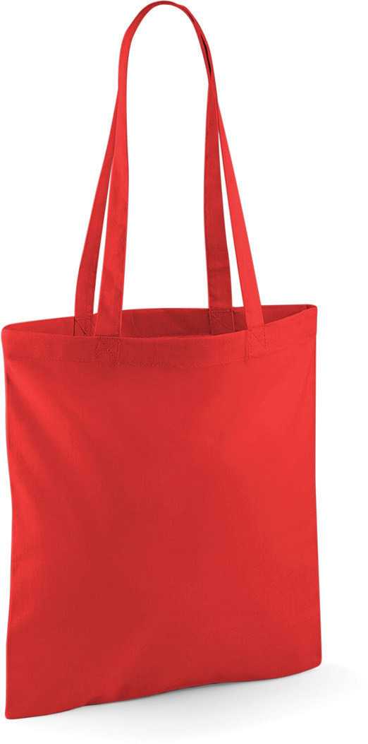 Bolsa de compra  - asas largas Bright Red