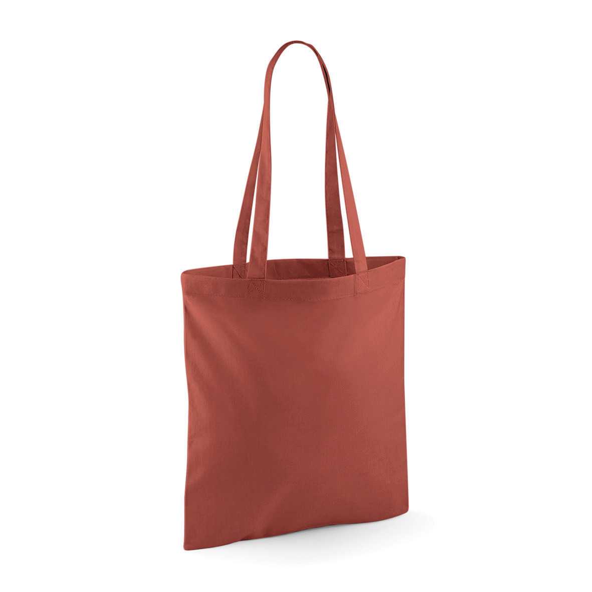Bolsa de compra  - asas largas Orange rust