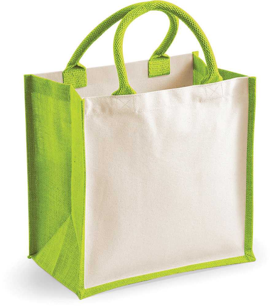 Bolsa de yute Apple Green
