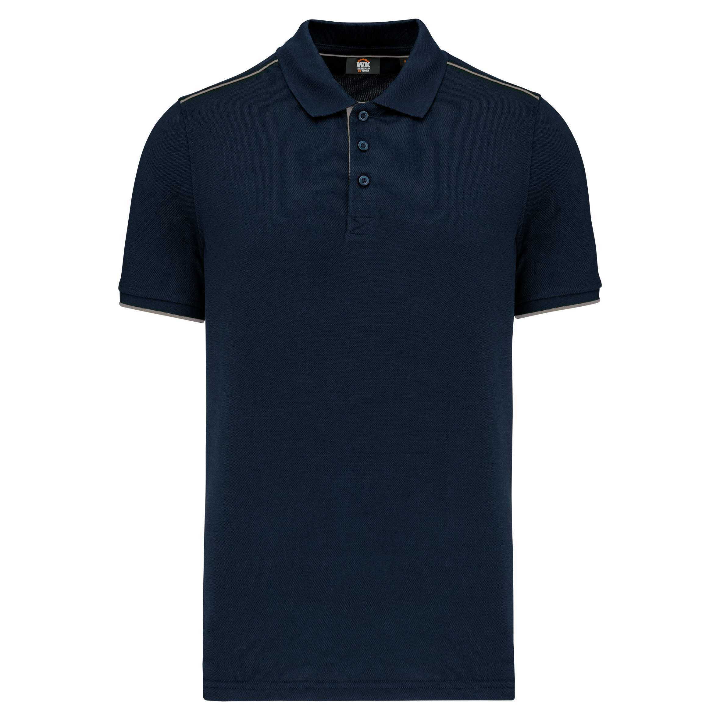 Polo Day To Day contrastado hombre Navy / Silver