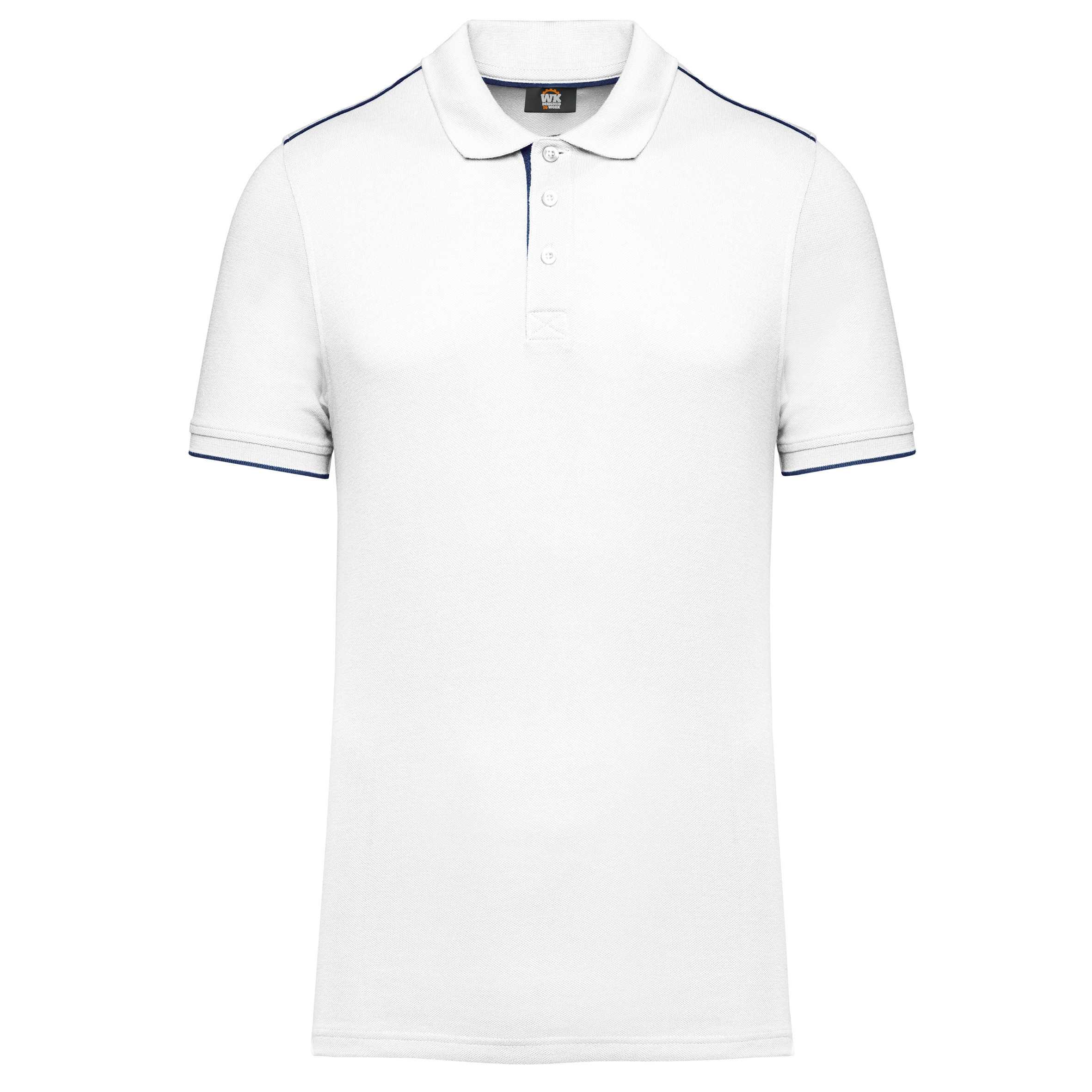 Polo Day To Day contrastado hombre White / Navy