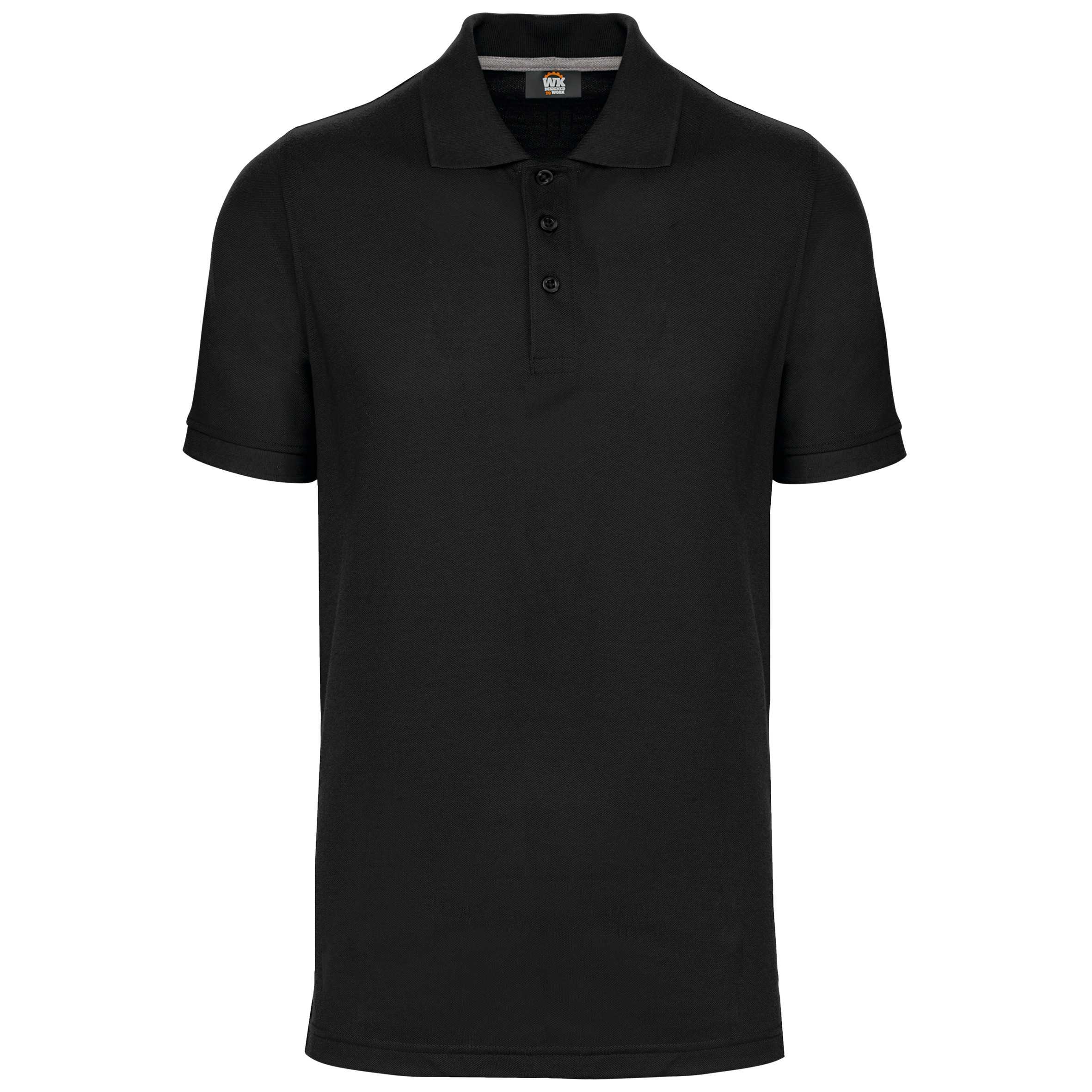 Polo Antibacteriano Hombre Black