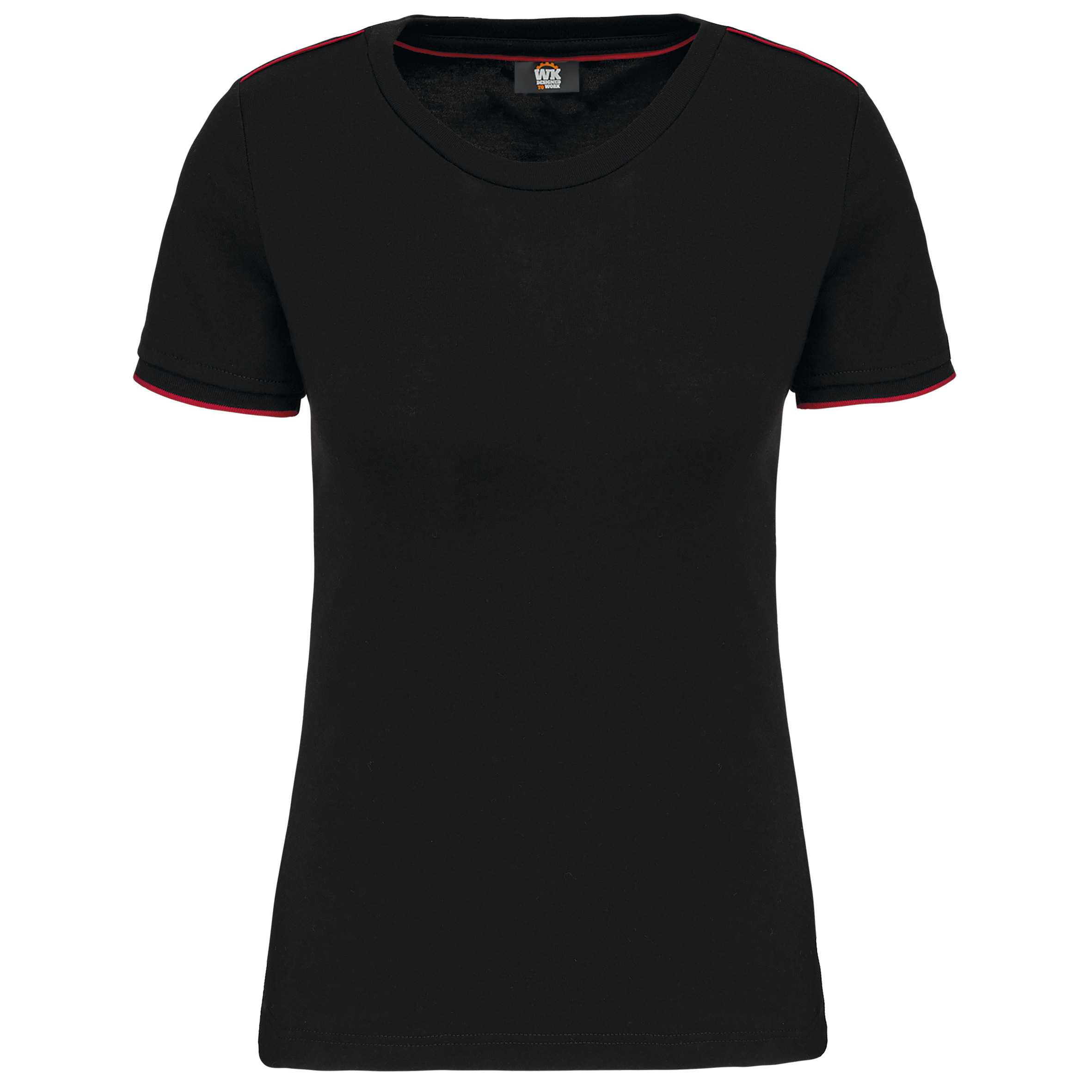 Camiseta Day To Day mujer Black / Red