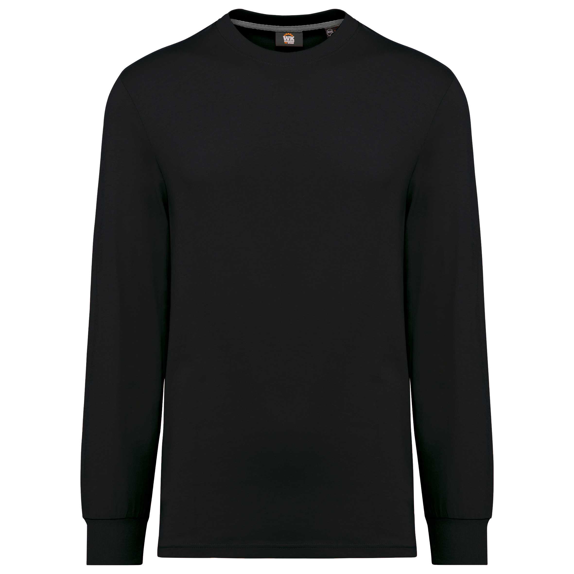 Camiseta ecorresponsable manga larga - Unisex Black