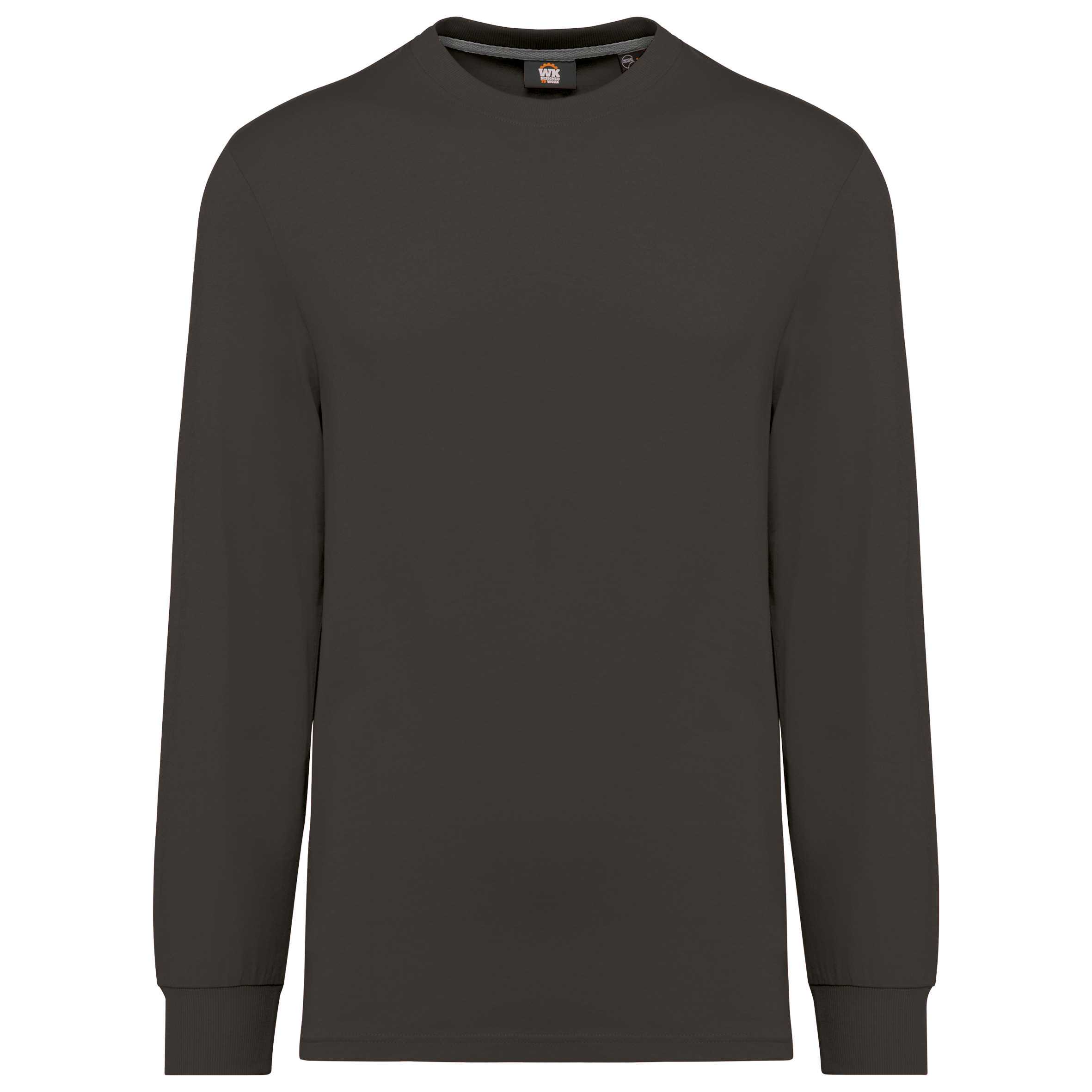 Camiseta ecorresponsable manga larga - Unisex Dark Grey