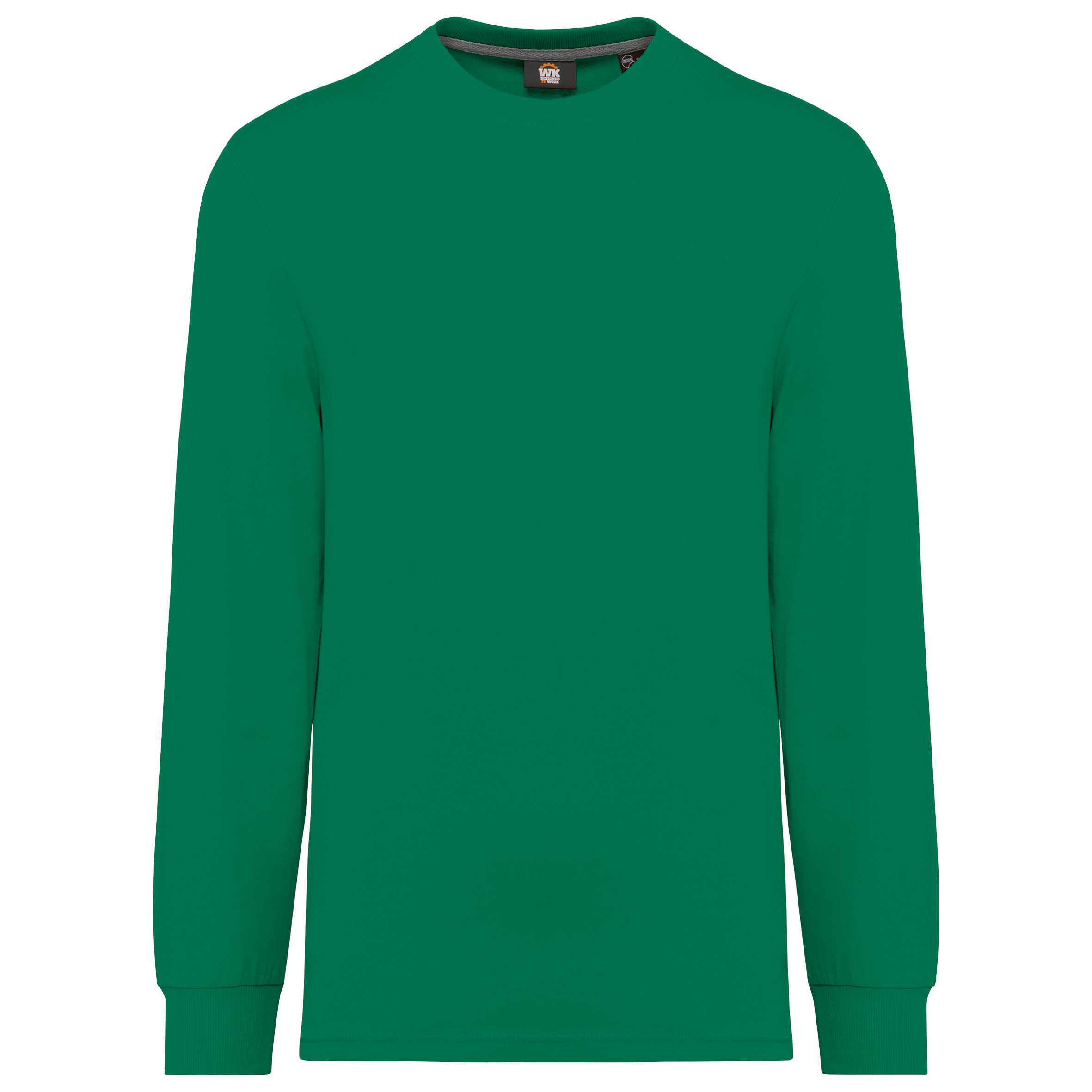 Camiseta ecorresponsable manga larga - Unisex Kelly Green