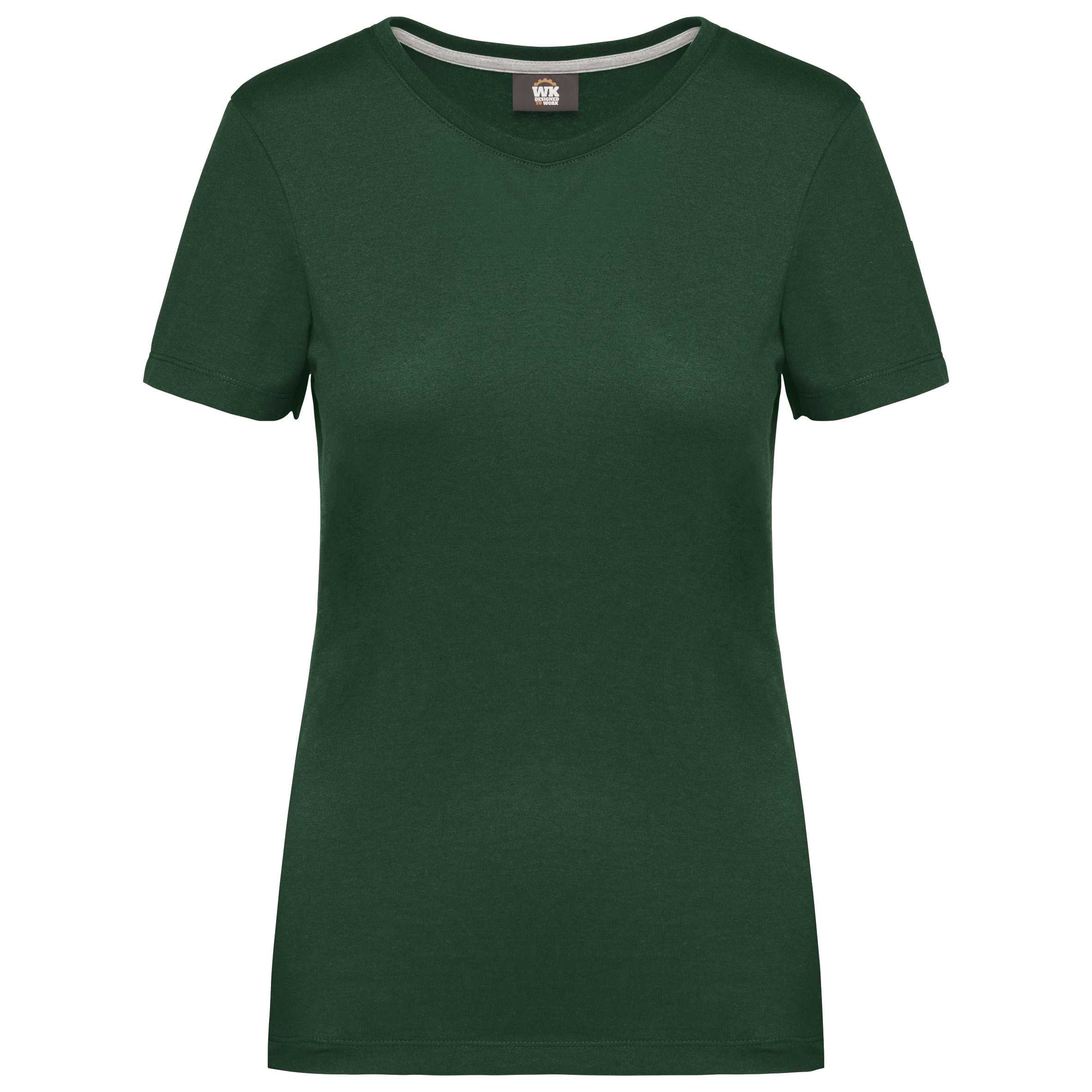 Camiseta con tratamiento antibacteriano mujer<br/> Forest Green