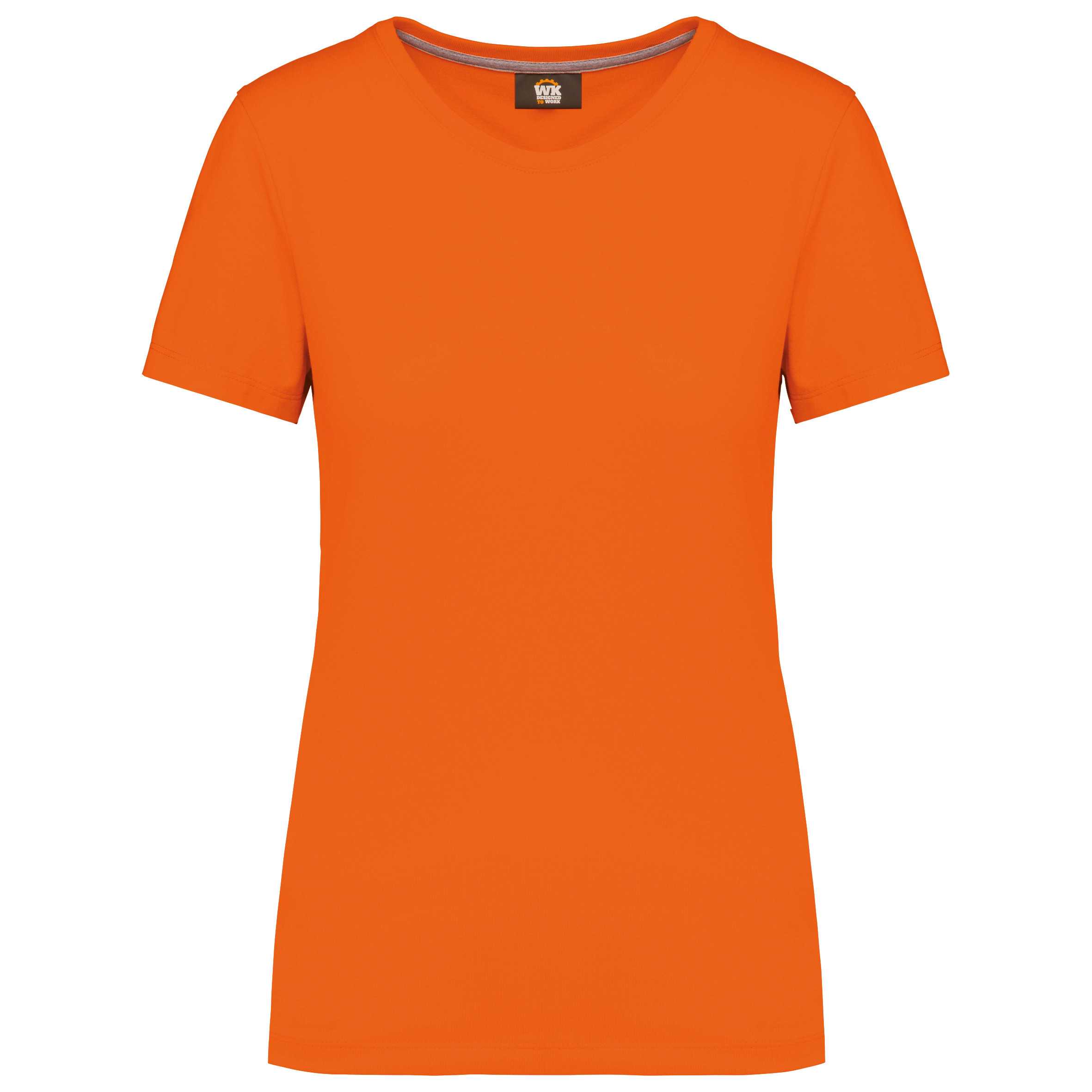Camiseta con tratamiento antibacteriano mujer<br/> Orange