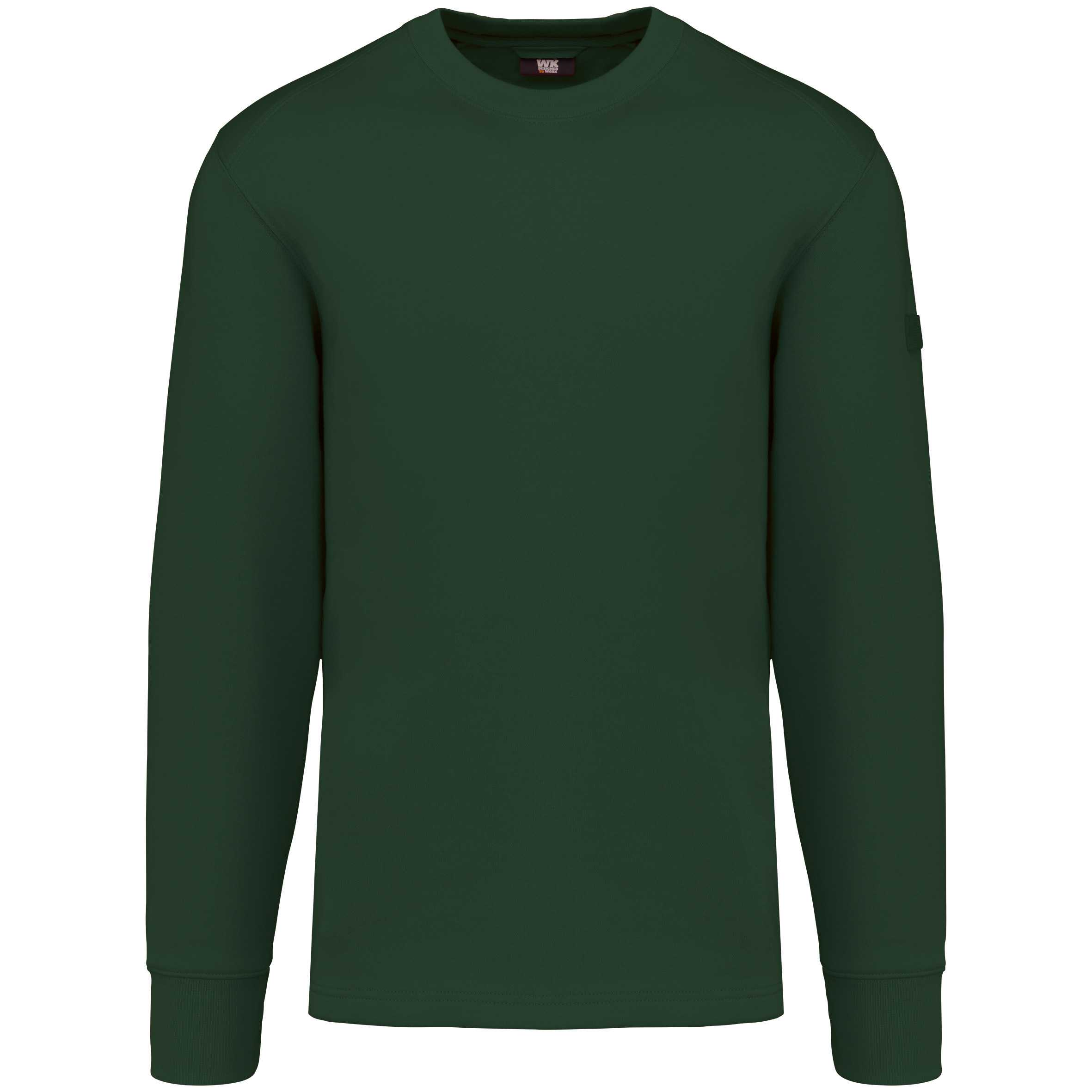 Sudadera manga montada Forest Green