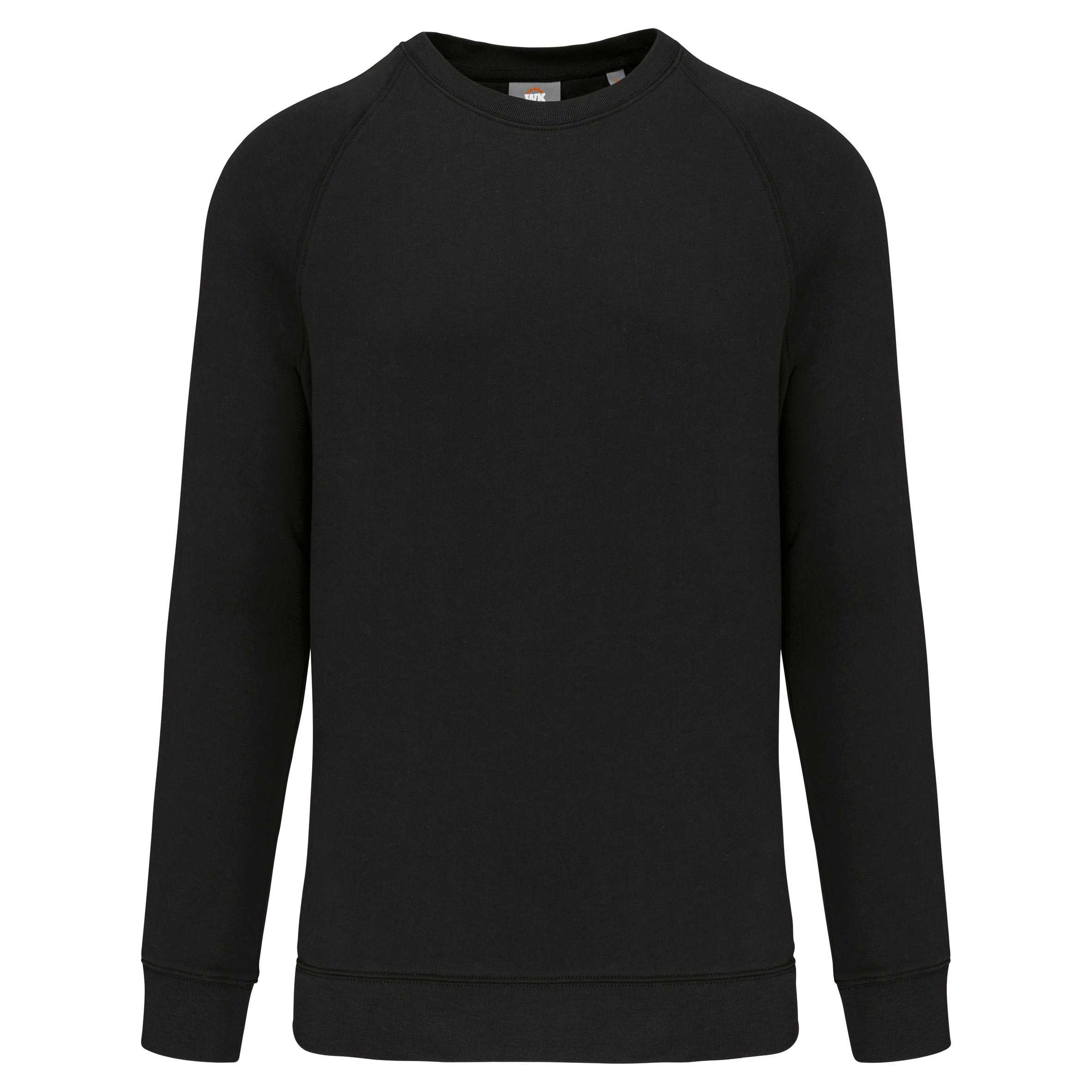 Sudadera con cuello redondo Black