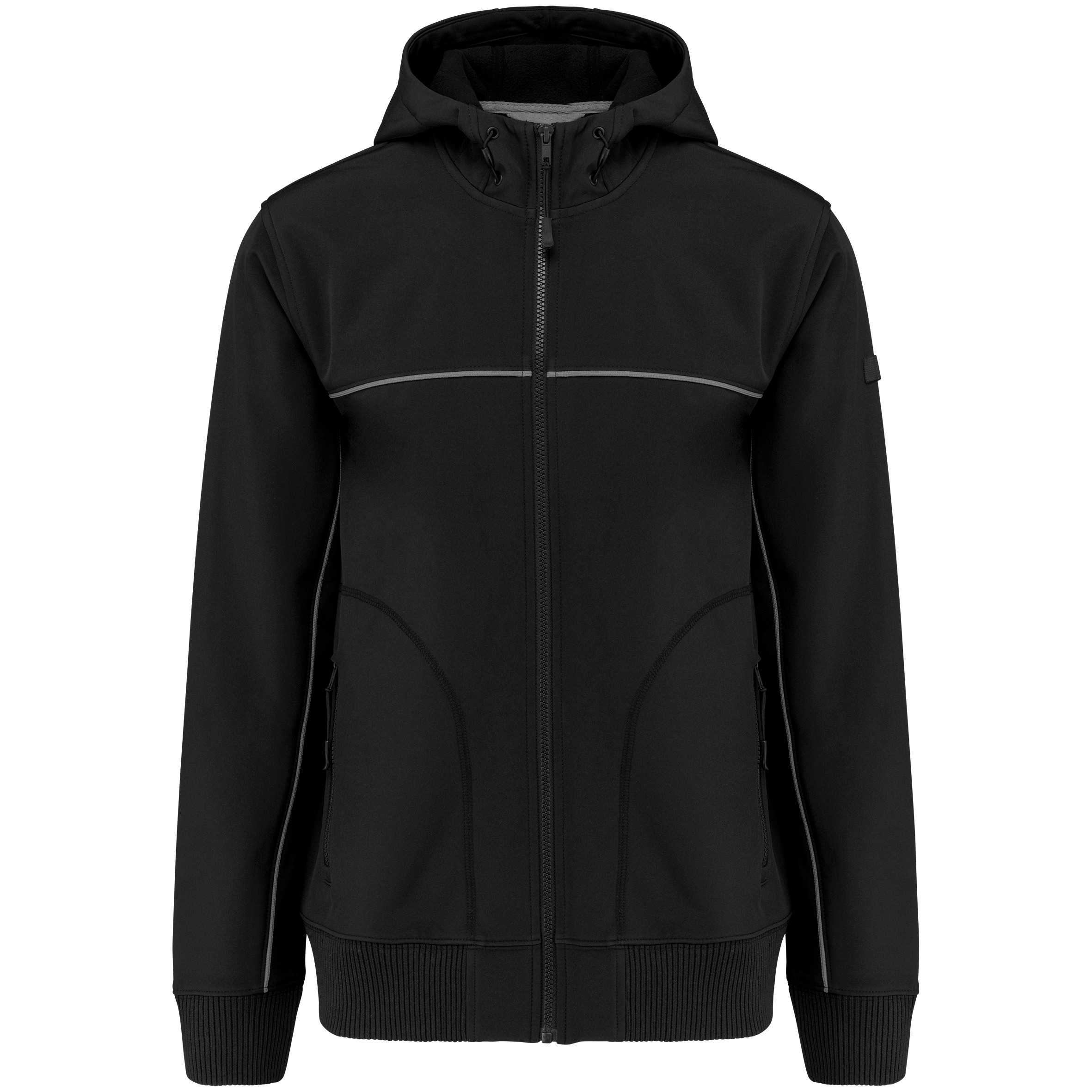 CHAQUETA SOFTSHELL - 3 CAPAS - BIONIC-FINISH® ECO   Unisex Black