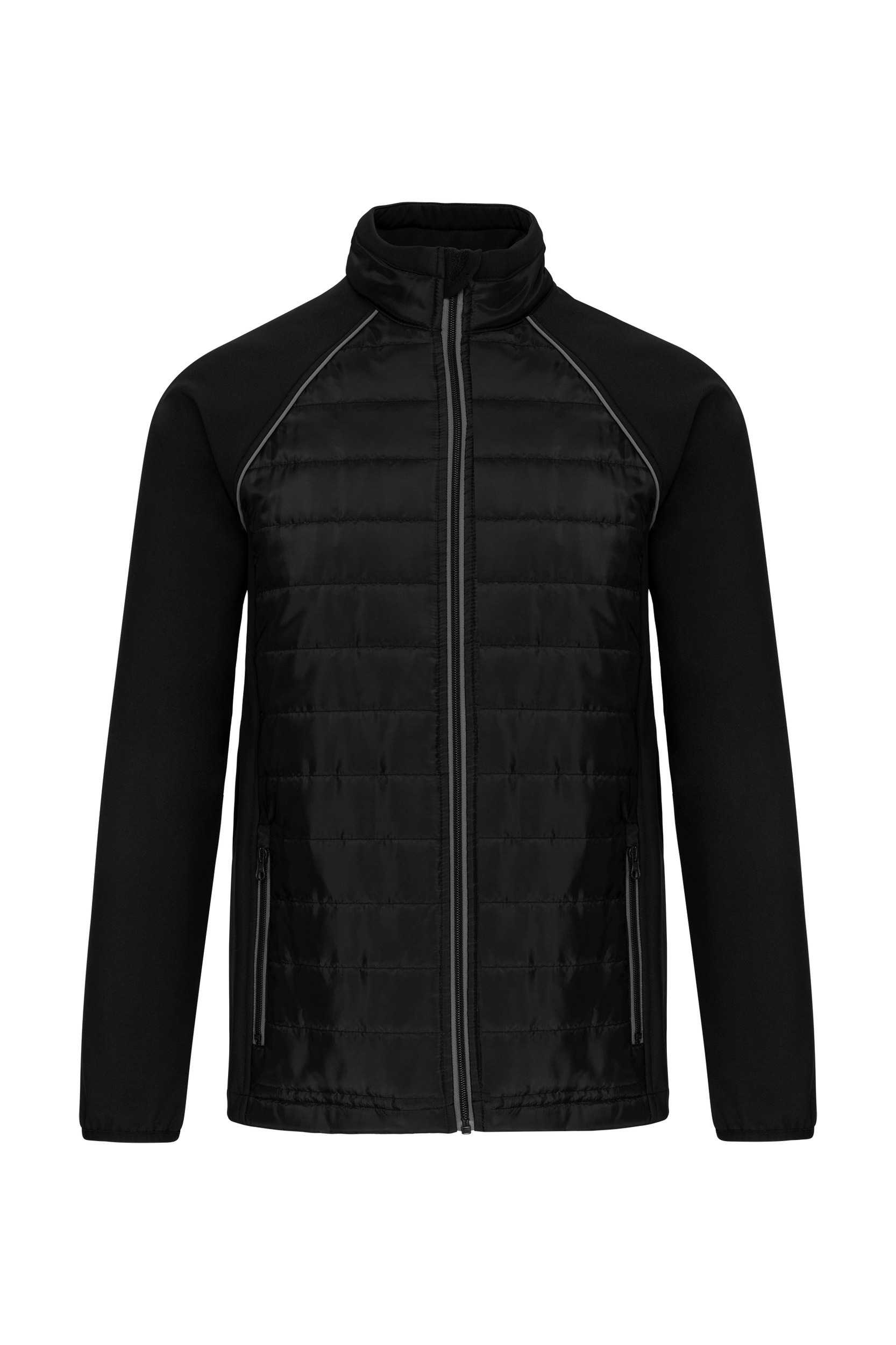 Chaqueta Day To day bimaterial - Unisex Black / Silver