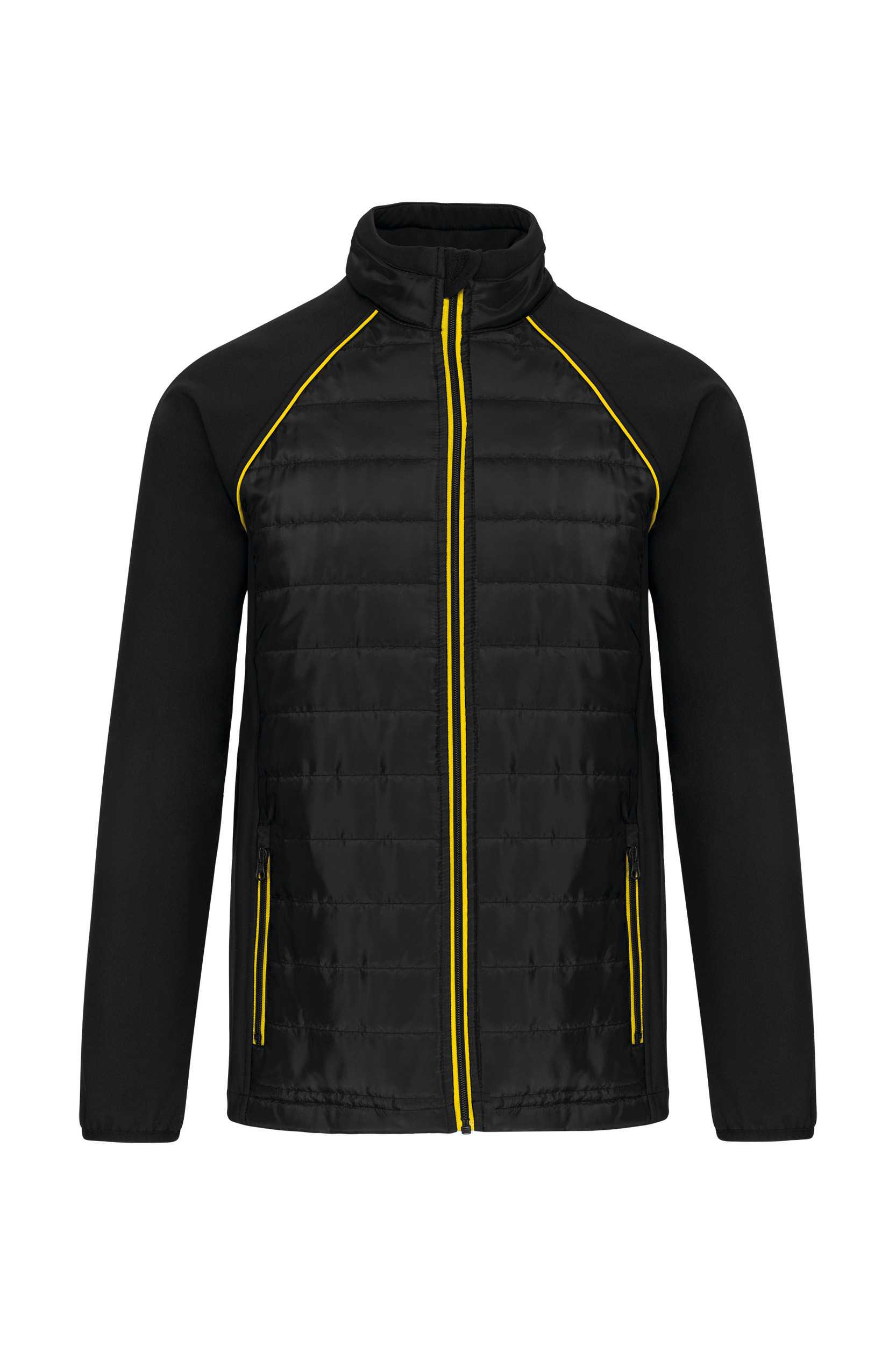Chaqueta Day To day bimaterial - Unisex Black / Yellow