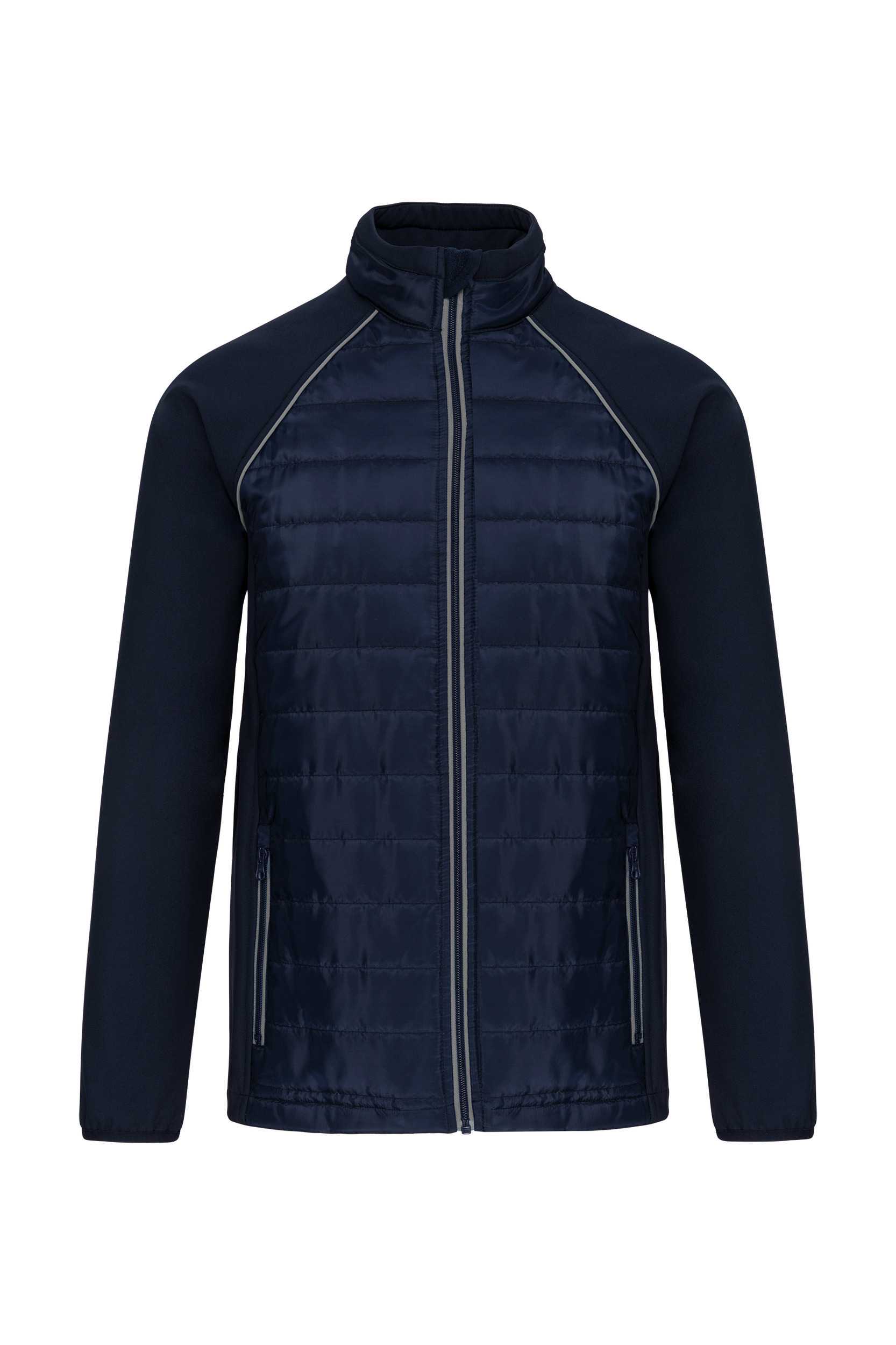 Chaqueta Day To day bimaterial - Unisex Navy / Silver