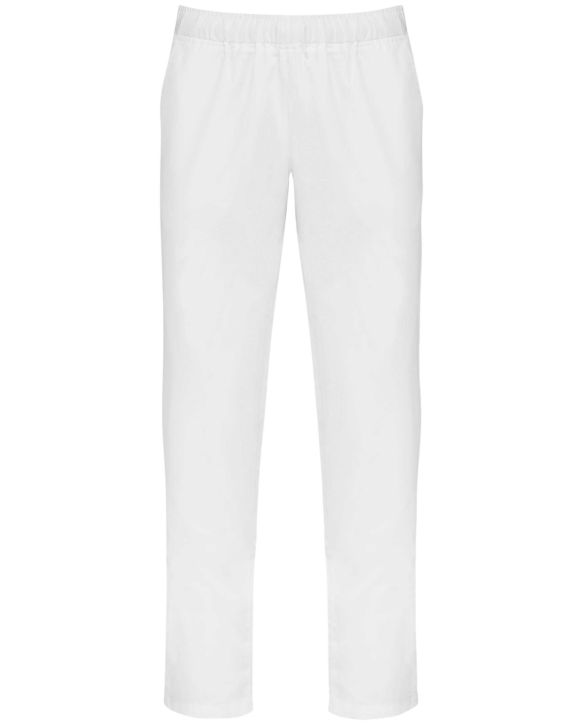 Pantalón polialgodón hombre White