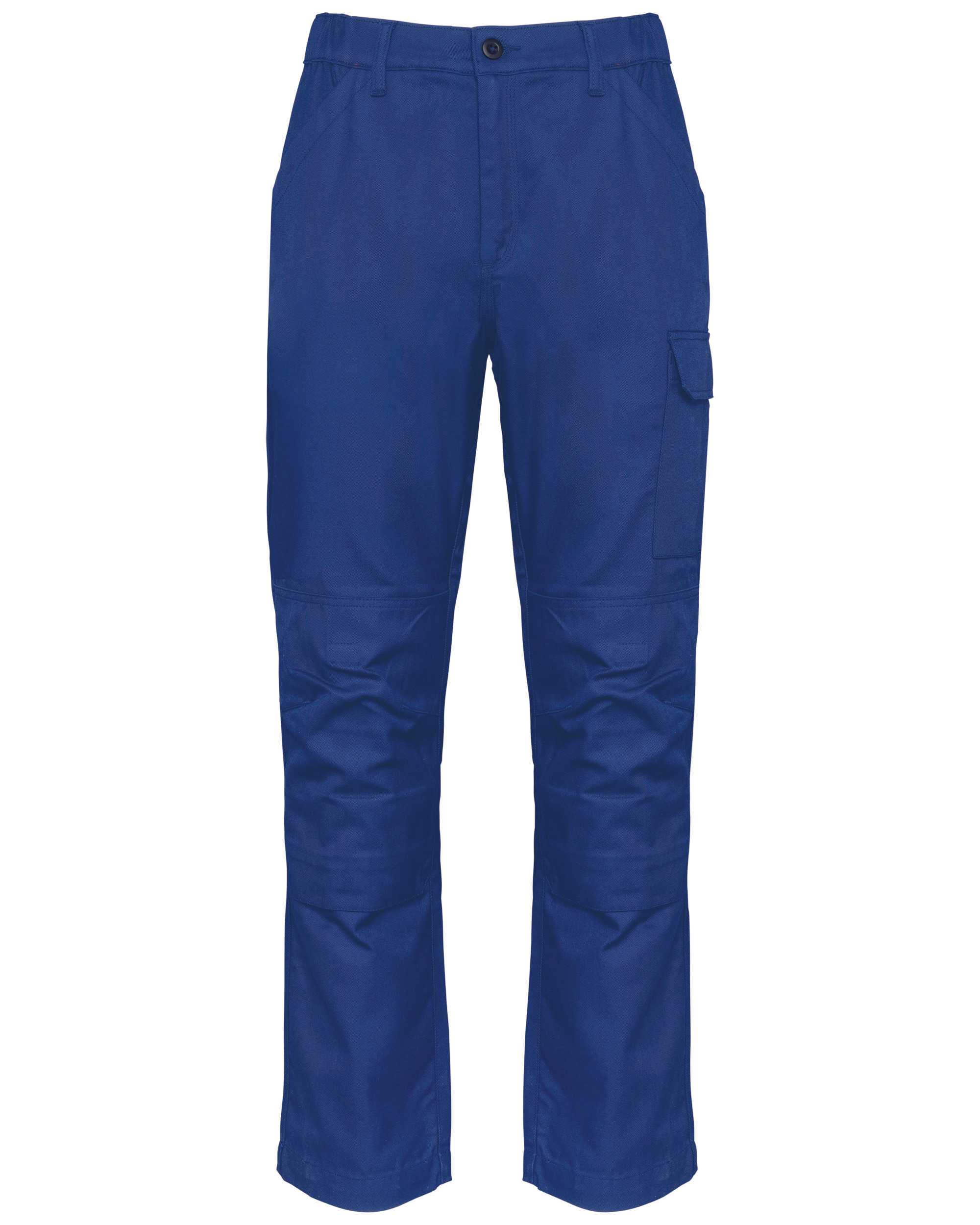 Pantalón de trabajo multibolsillos hombre Royal Blue
