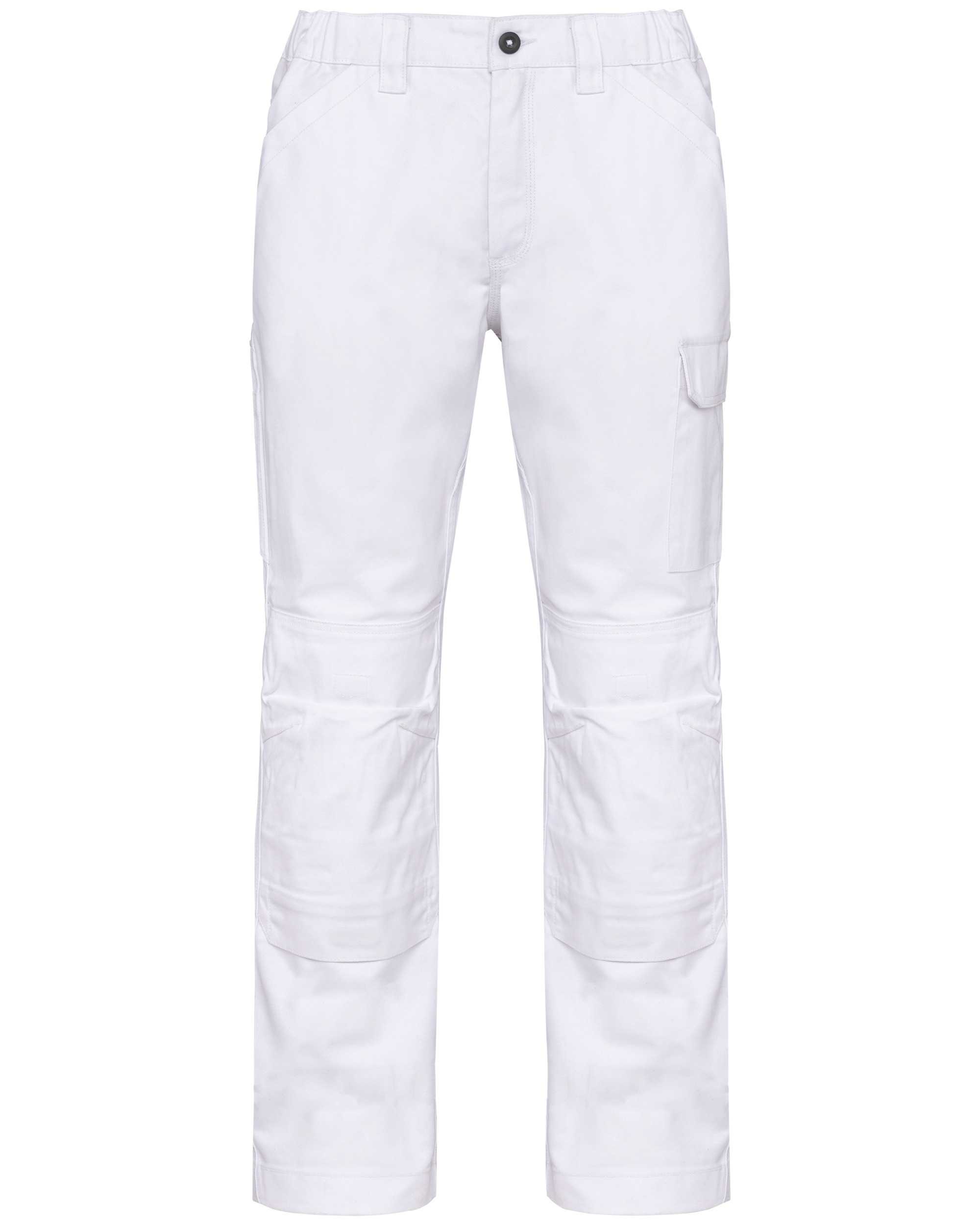Pantalón de trabajo multibolsillos hombre White