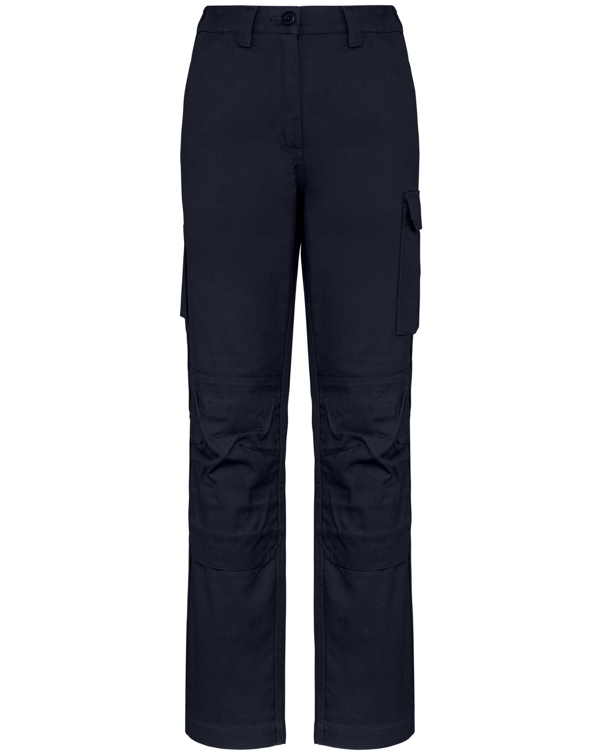 Pantalón de trabajo multibolsillos mujer Navy