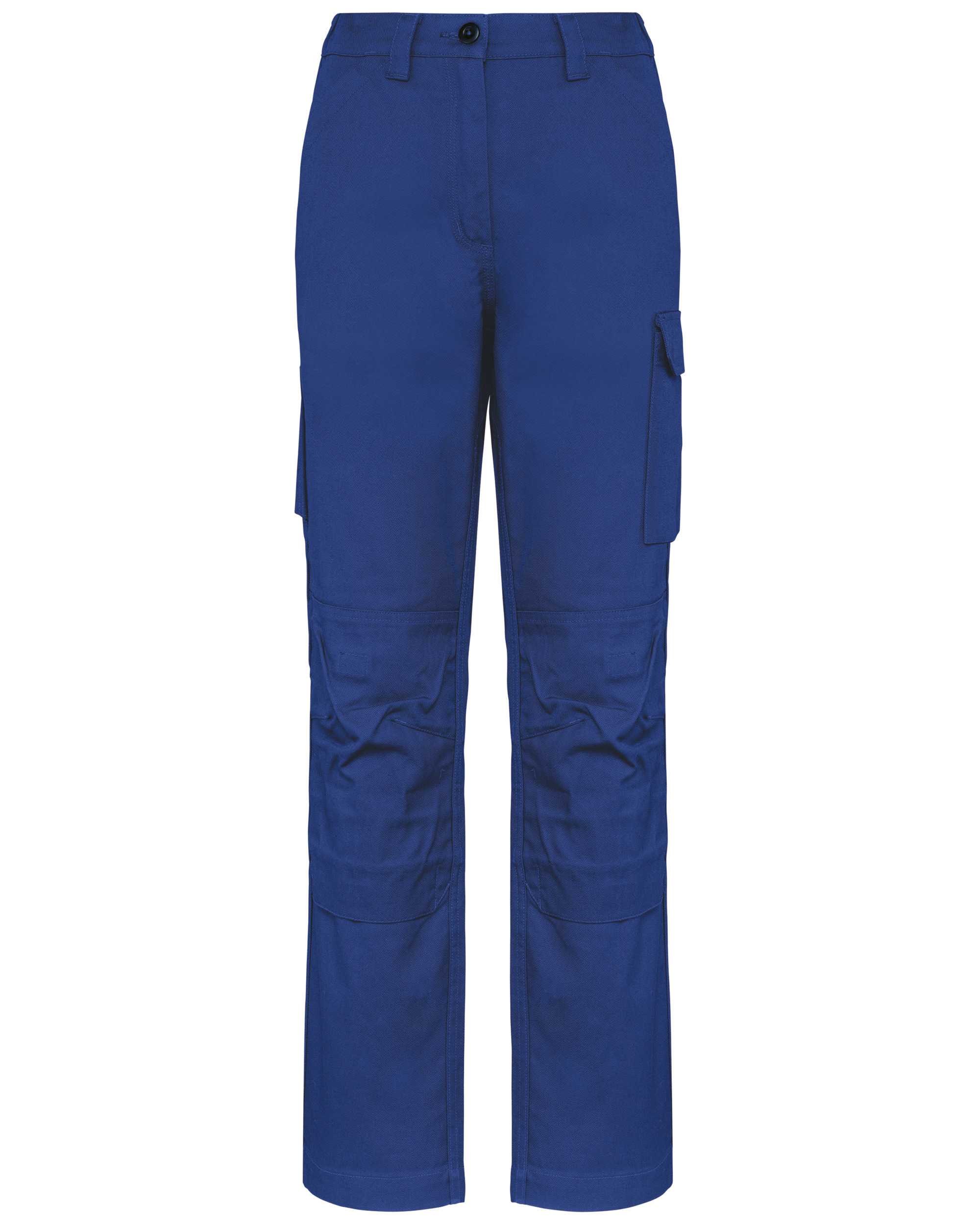 Pantalón de trabajo multibolsillos mujer Royal Blue