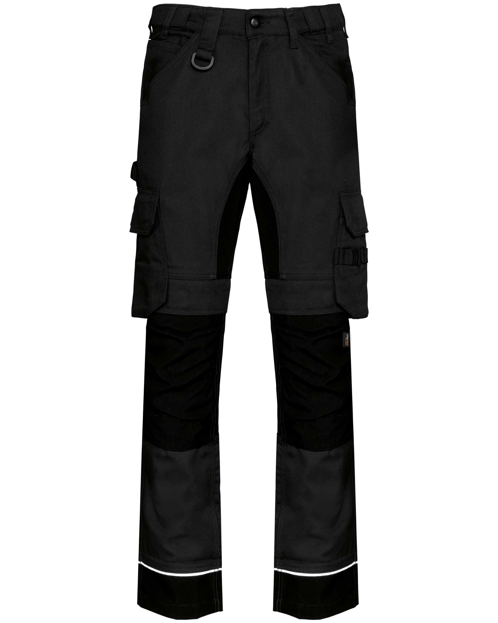 Pantalón de trabajo performance reciclado hombre Black