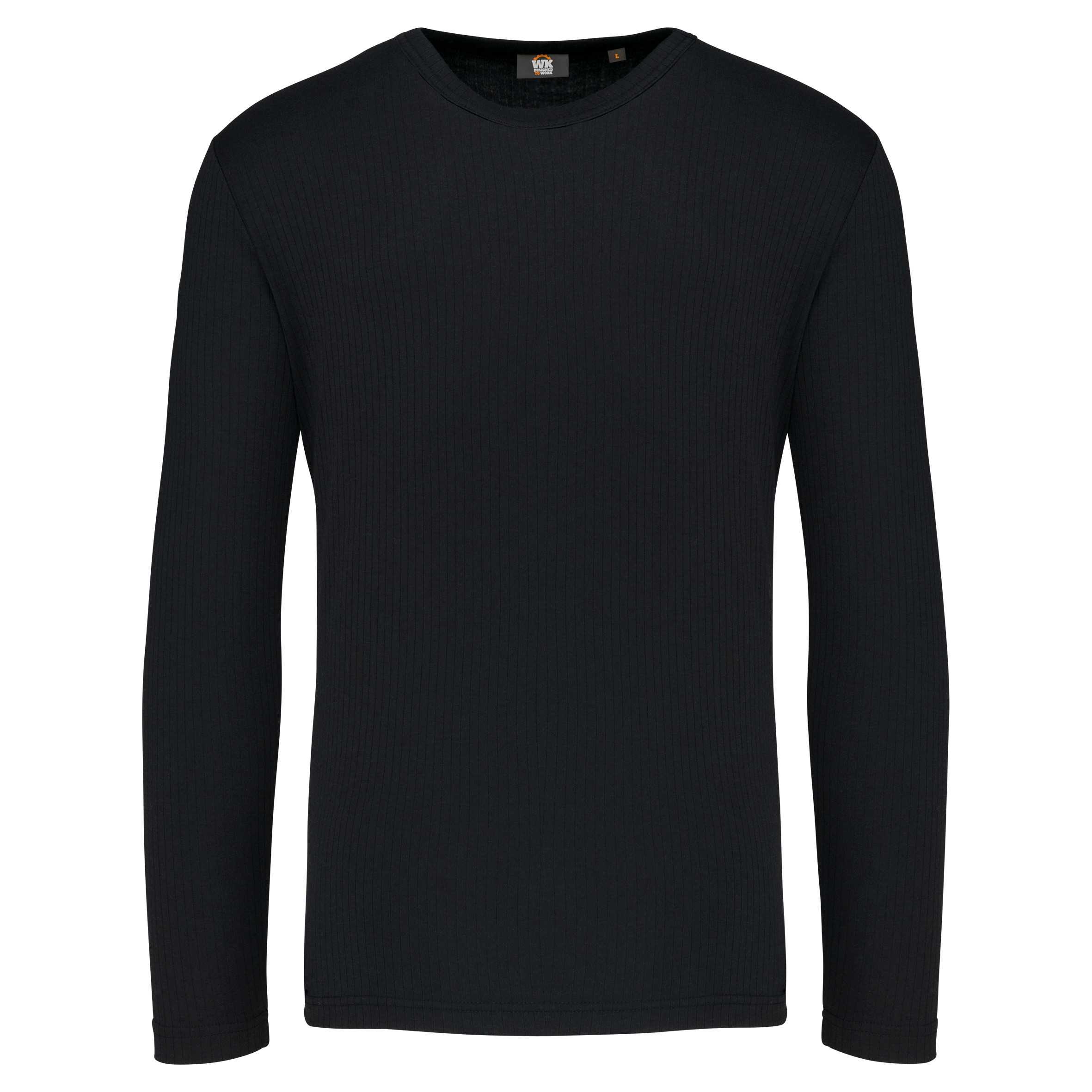 Camiseta interior manga larga Black